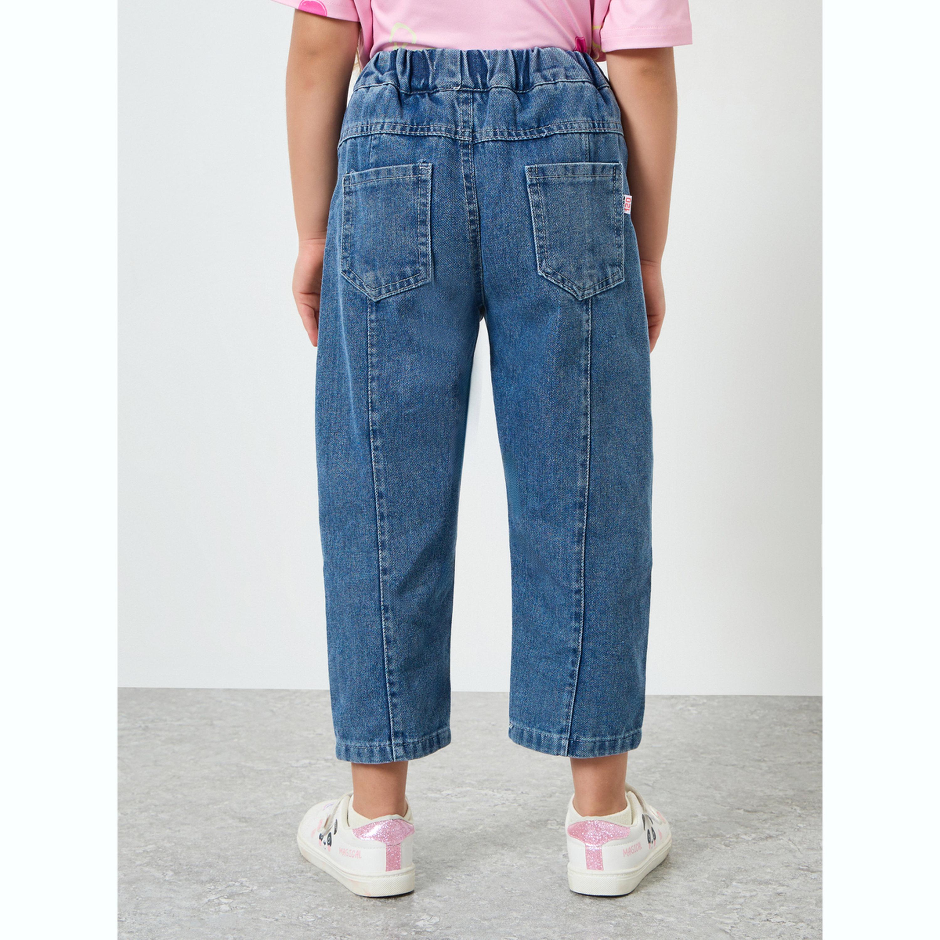 جينز بناتي بنمط غسيل-girls-clothing-bottoms-jeansandjeggings-image-4
