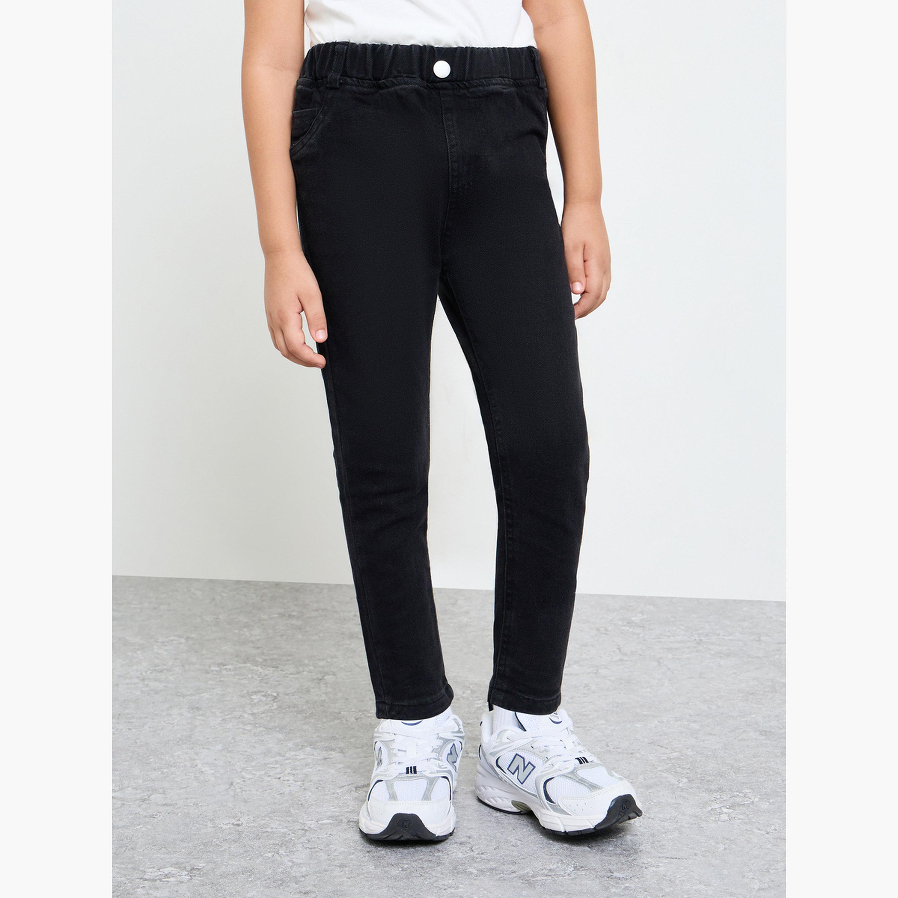 جينز بقصة ضيقة سكيني للأولاد-boys-clothing-bottoms-jeans-image-1