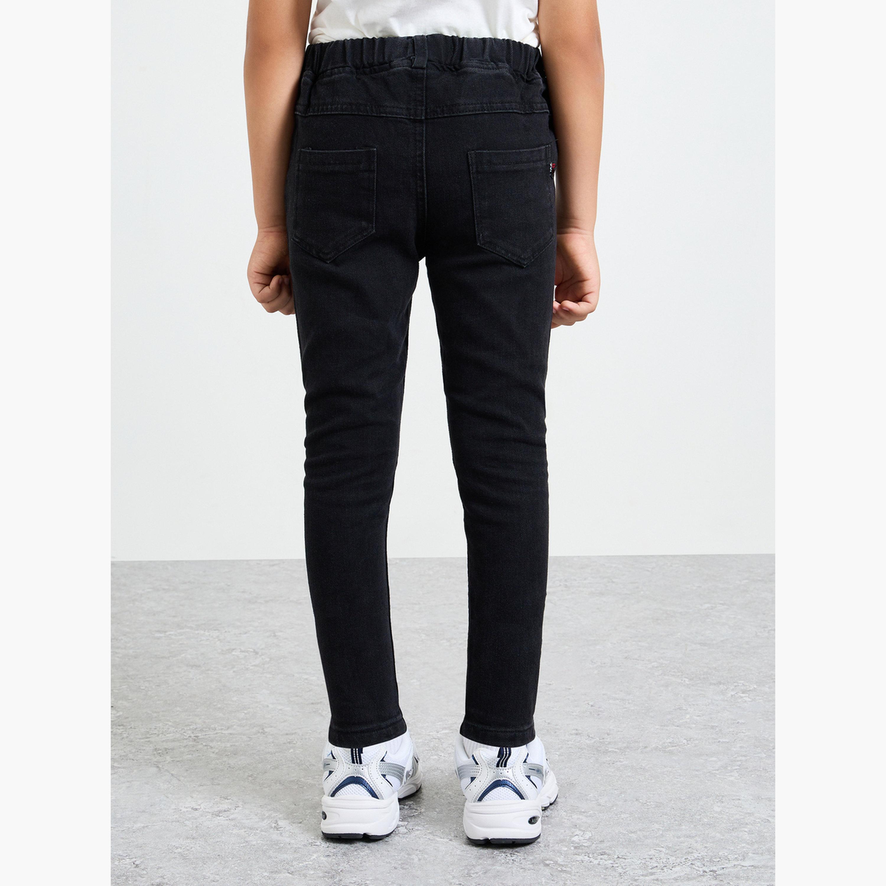 جينز بقصة ضيقة سكيني للأولاد-boys-clothing-bottoms-jeans-image-4