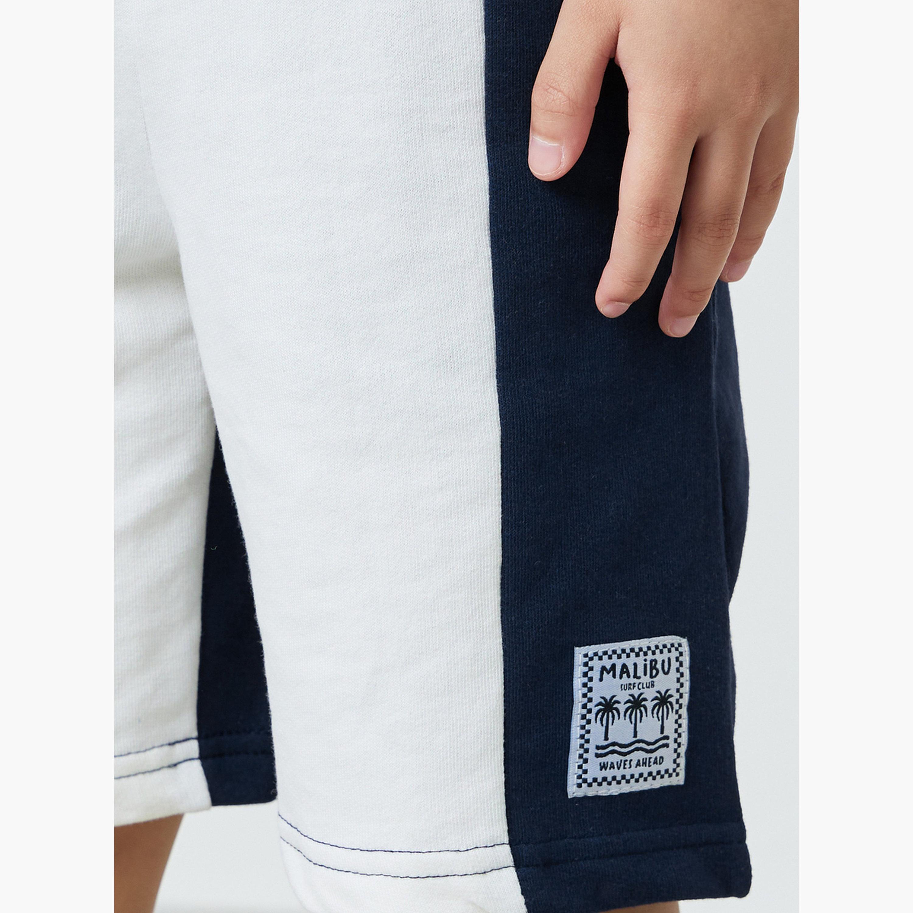 شورت بنمط كتل الالوان برباط للأولاد-boys-clothing-bottoms-shorts-image-3