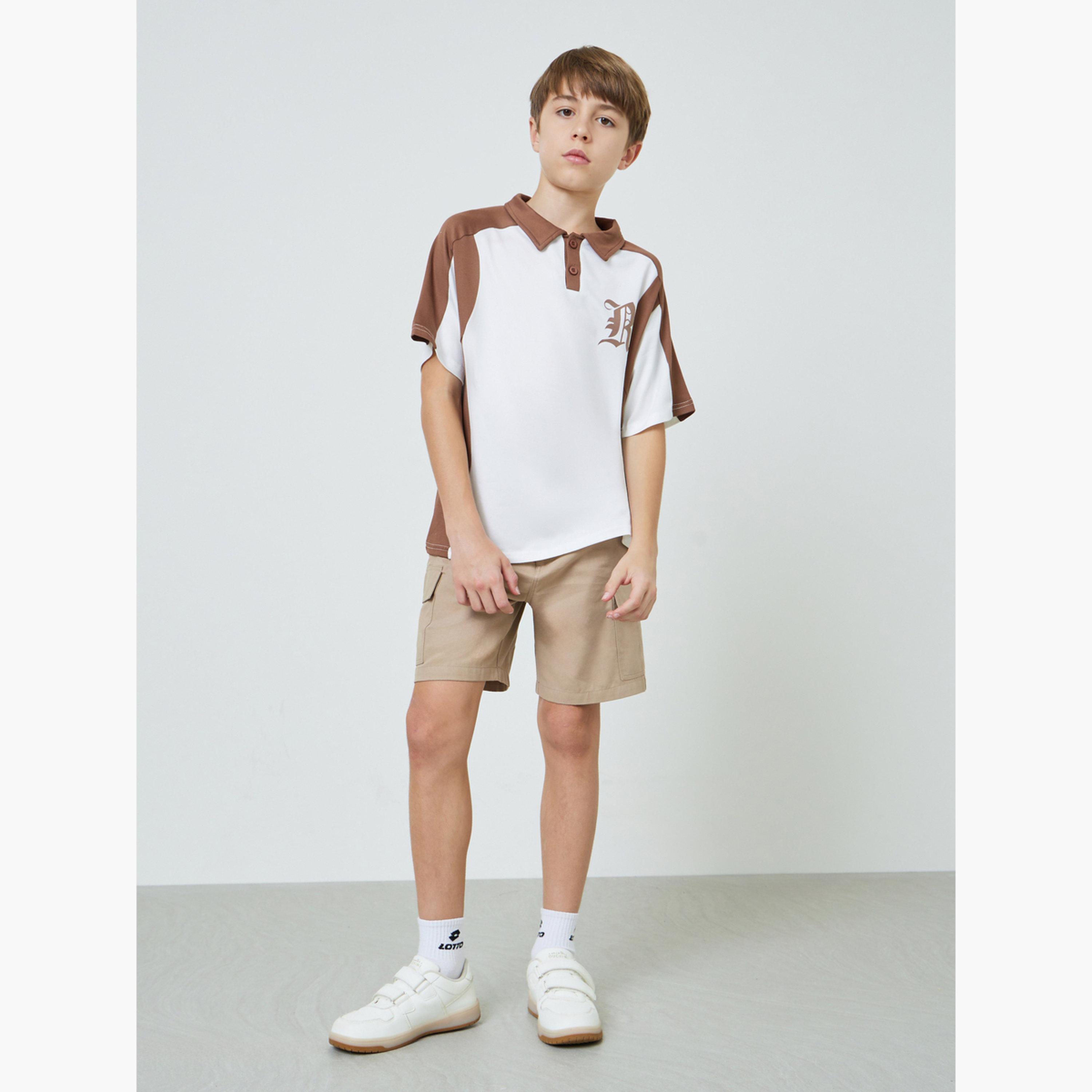 Styli Teen Boys Color Block Printed Polo T-Shirt-boys-clothing-tshirtsandpolos-image-2