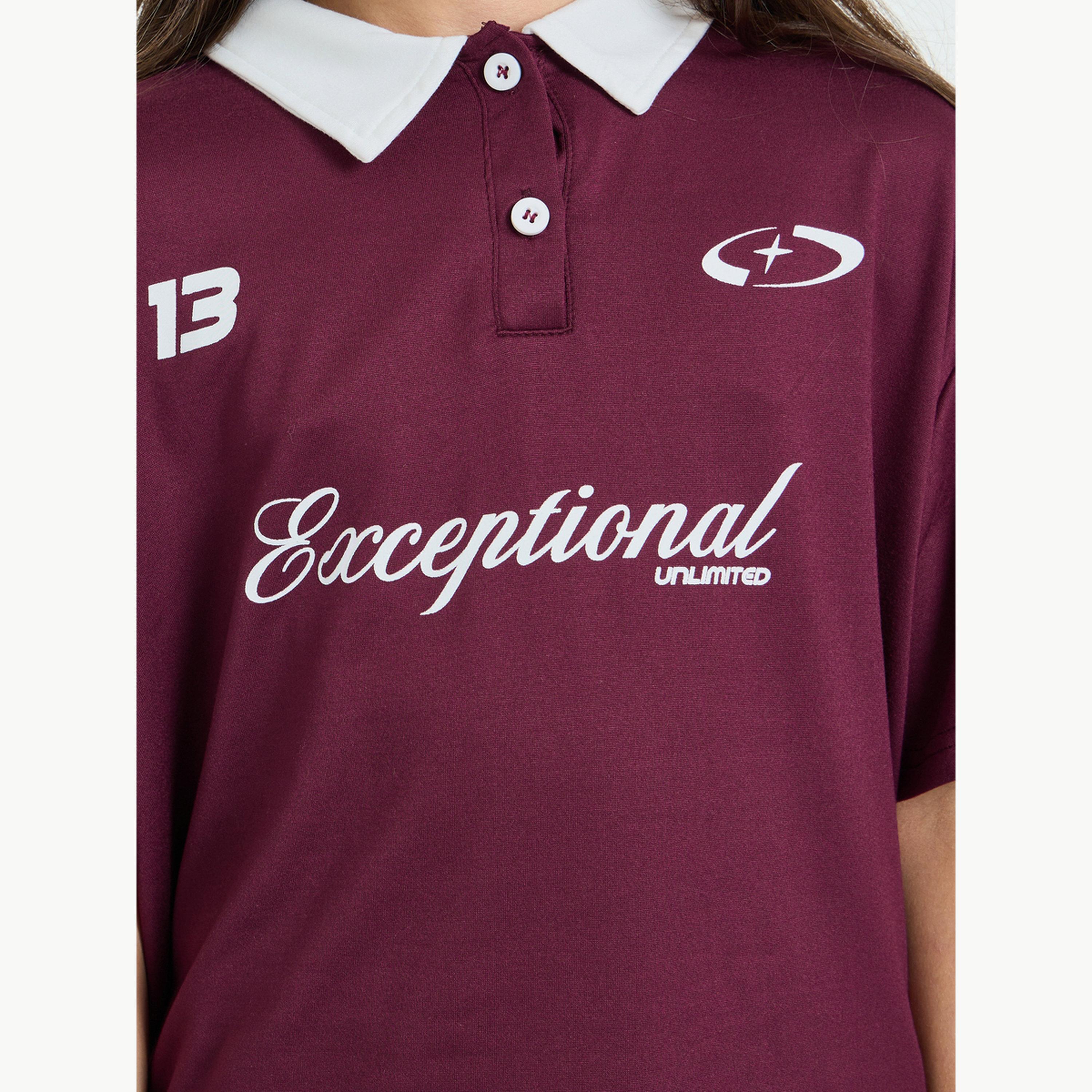 تيشيرت بولو واسع بطبعات-girls-clothing-sportswear-tops-image-5