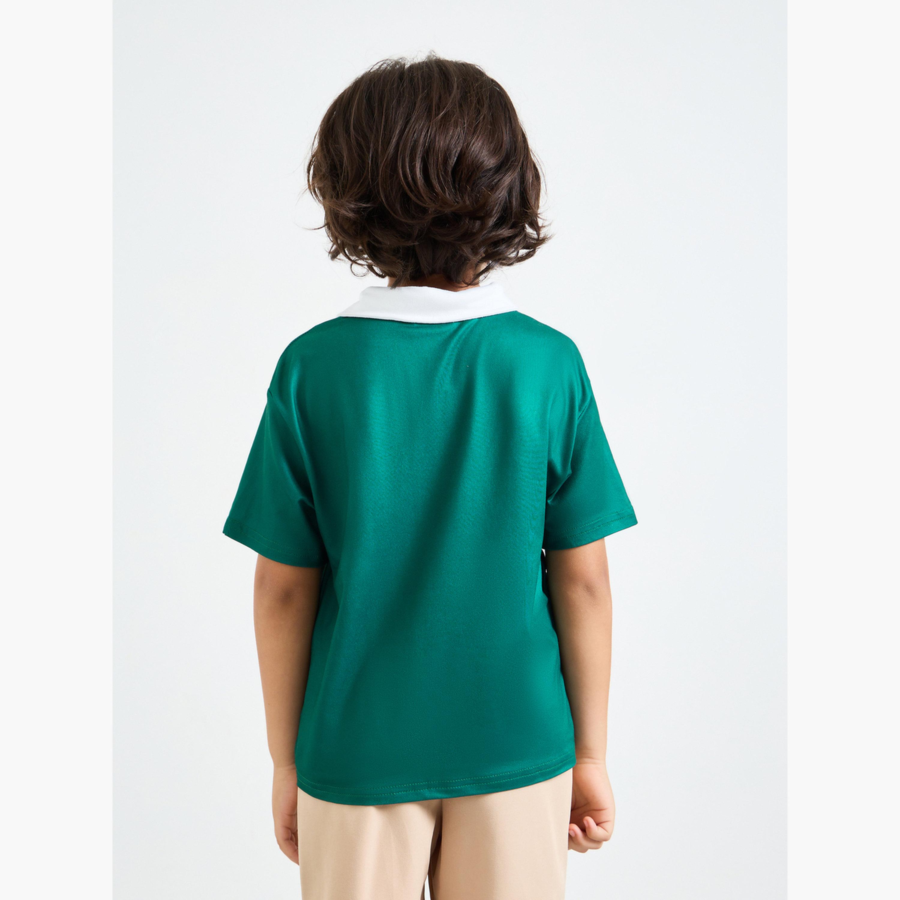Styli Boys Oversized Varsity Print Polo T-Shirt-boys-clothing-tshirtsandpolos-image-3