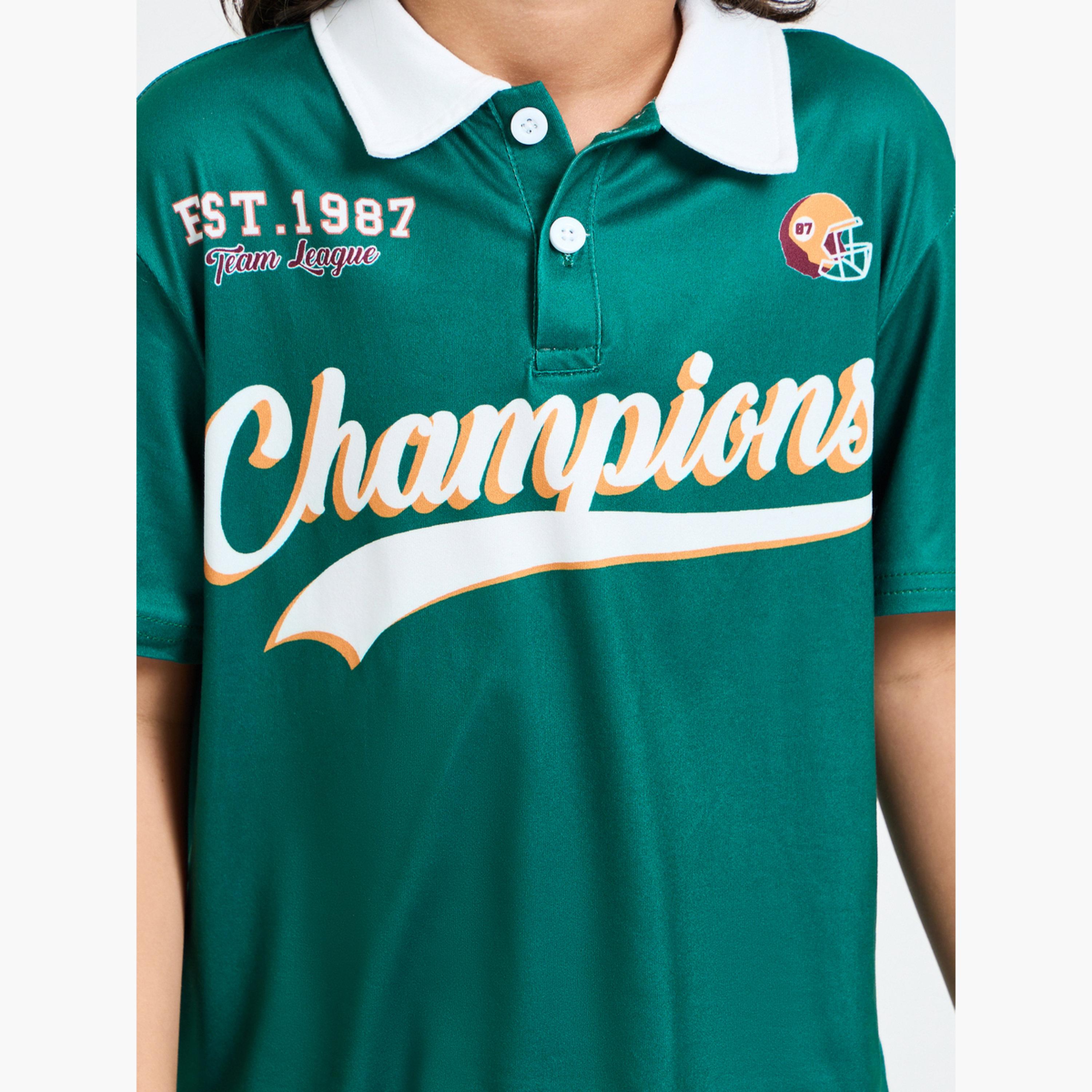 Styli Boys Oversized Varsity Print Polo T-Shirt-boys-clothing-tshirtsandpolos-image-4