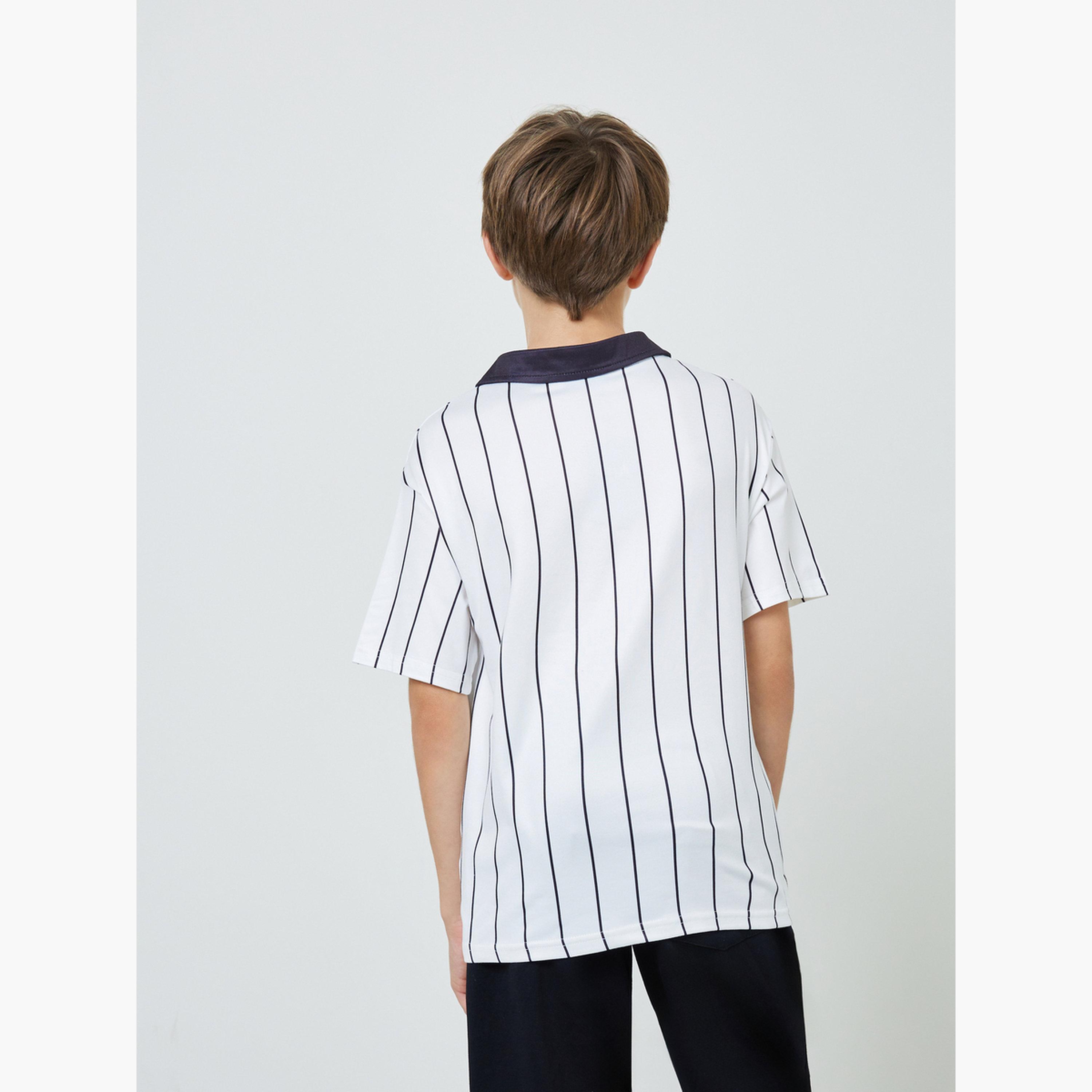 تيشيرت بولو واسع ومخطط للأولاد-sports-boys-clothing-tops-image-4