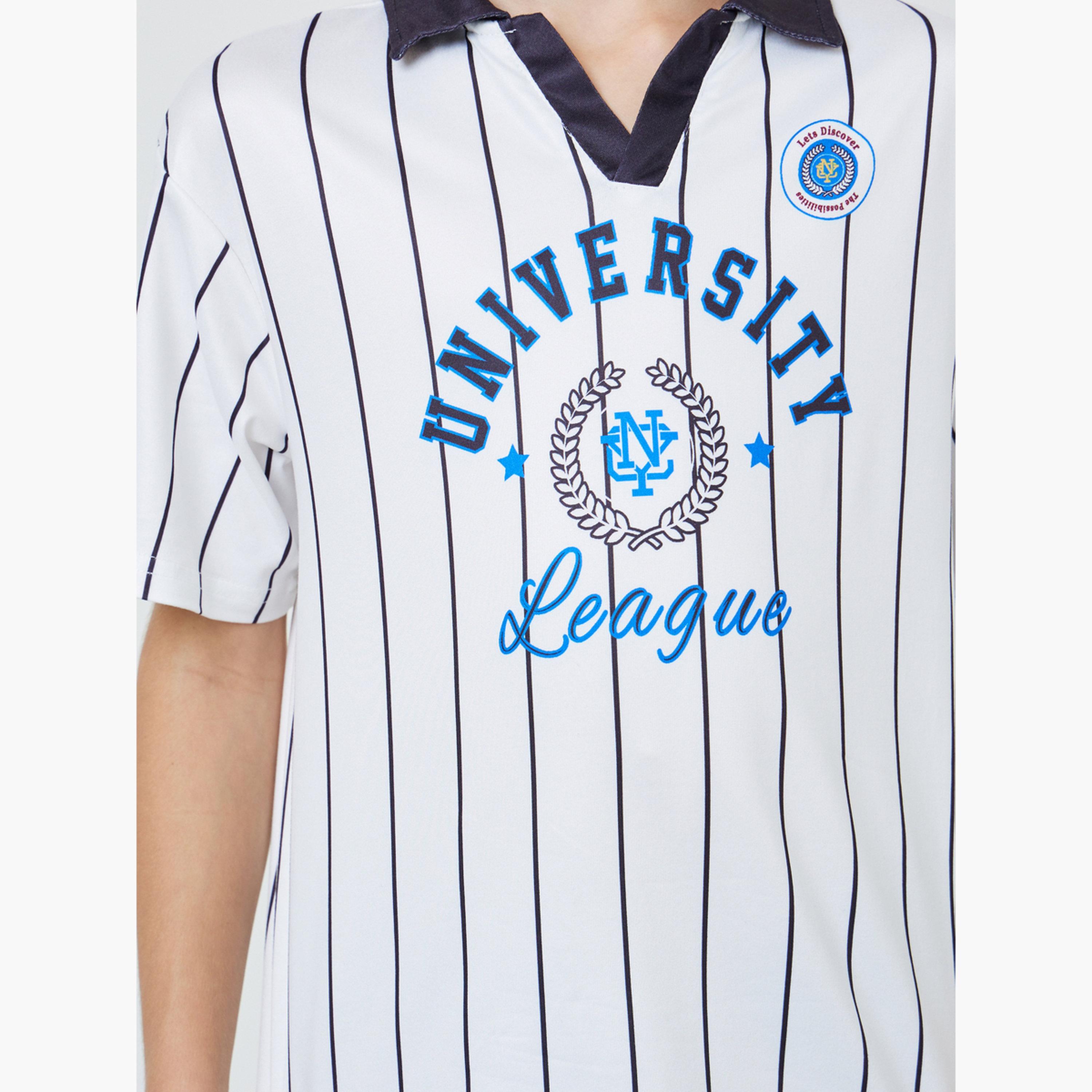 تيشيرت بولو واسع ومخطط للأولاد-sports-boys-clothing-tops-image-5