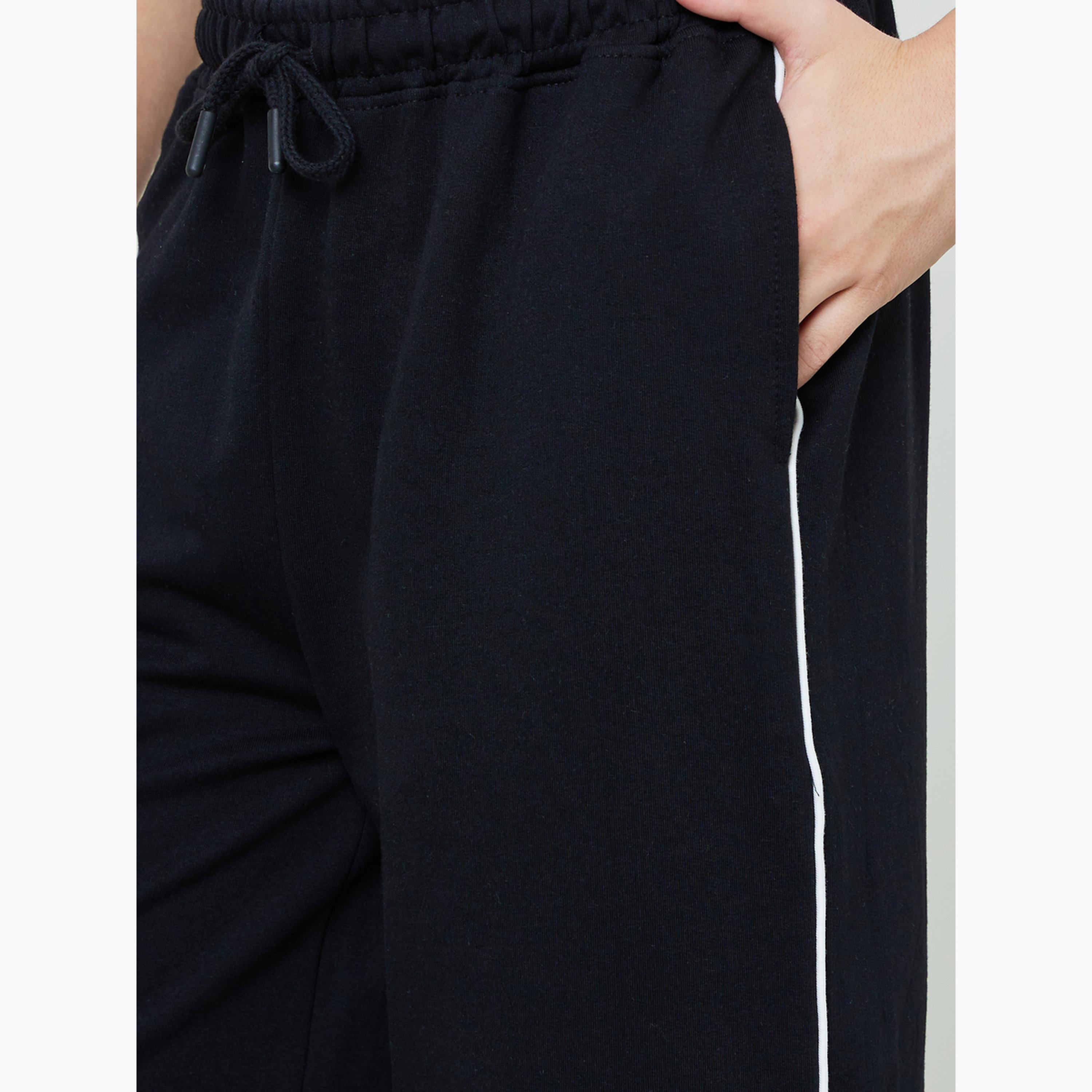 Styli Teen Boys Wide Leg Joggers with Side Piping-boys-clothing-bottoms-joggersandtrackpants-image-3