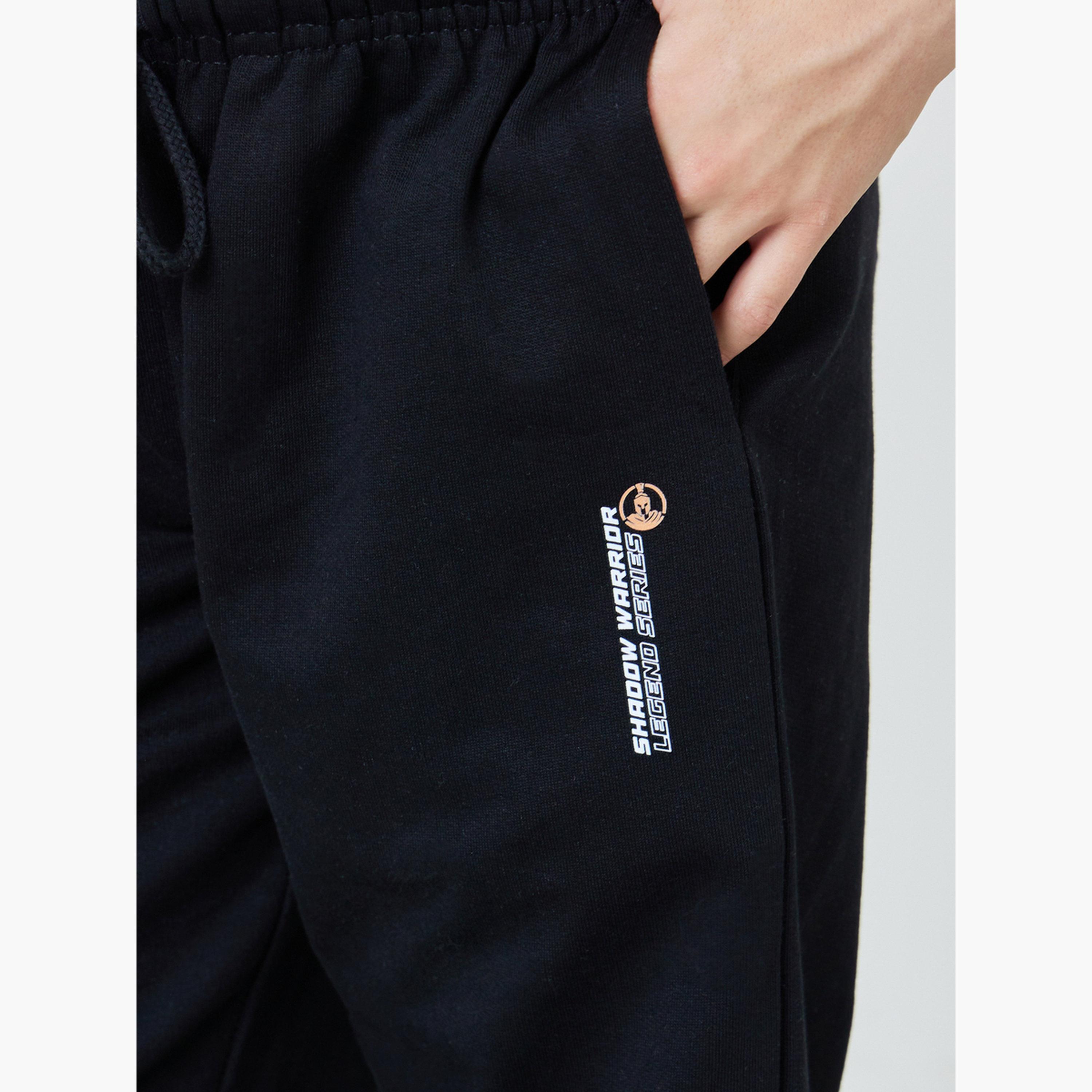 Styli Teen Boys Printed Joggers with Drawstring-boys-clothing-bottoms-joggersandtrackpants-image-3