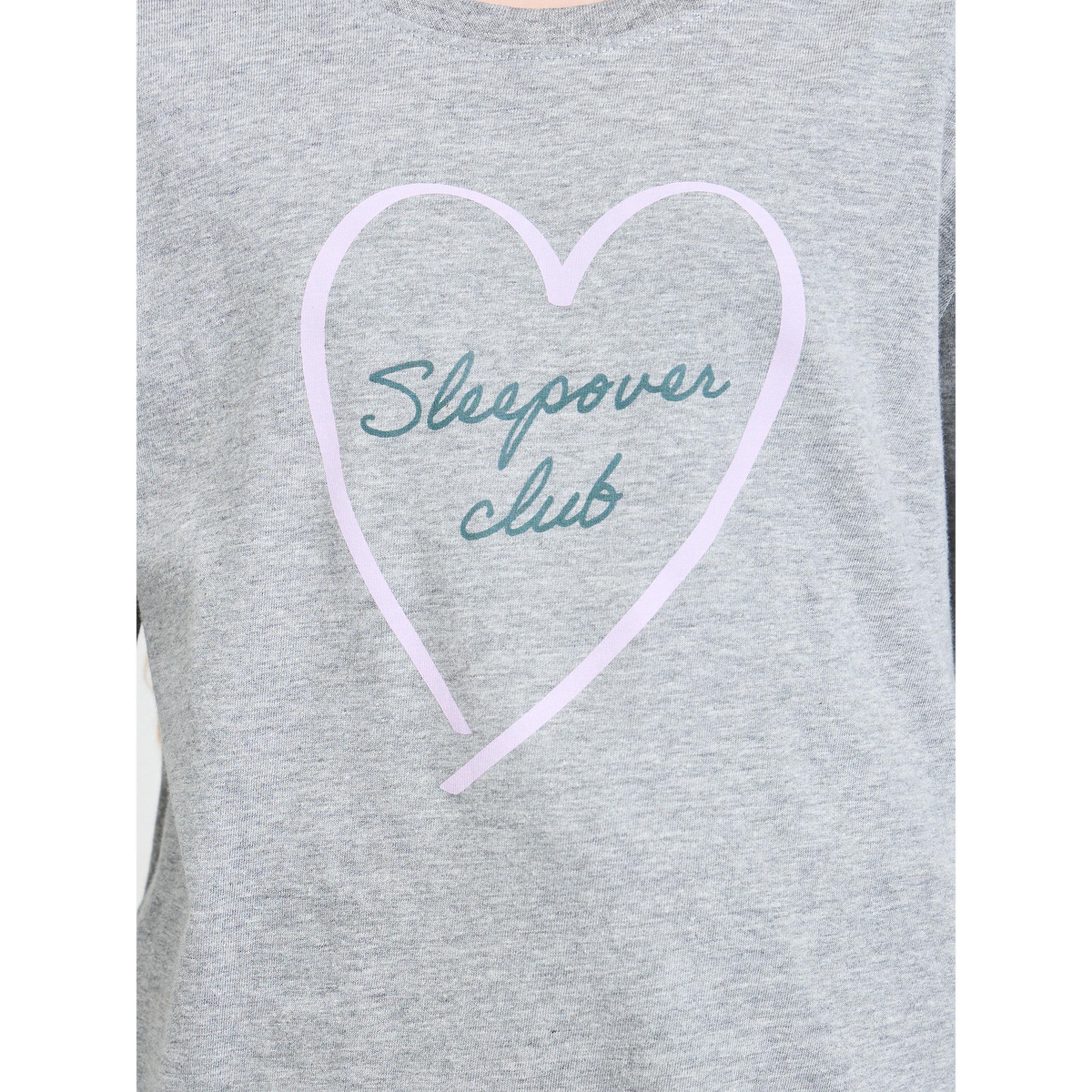 Styli Girls Printed Cotton T-Shirt and Pyjama Set-girls-clothing-nightwear-image-5