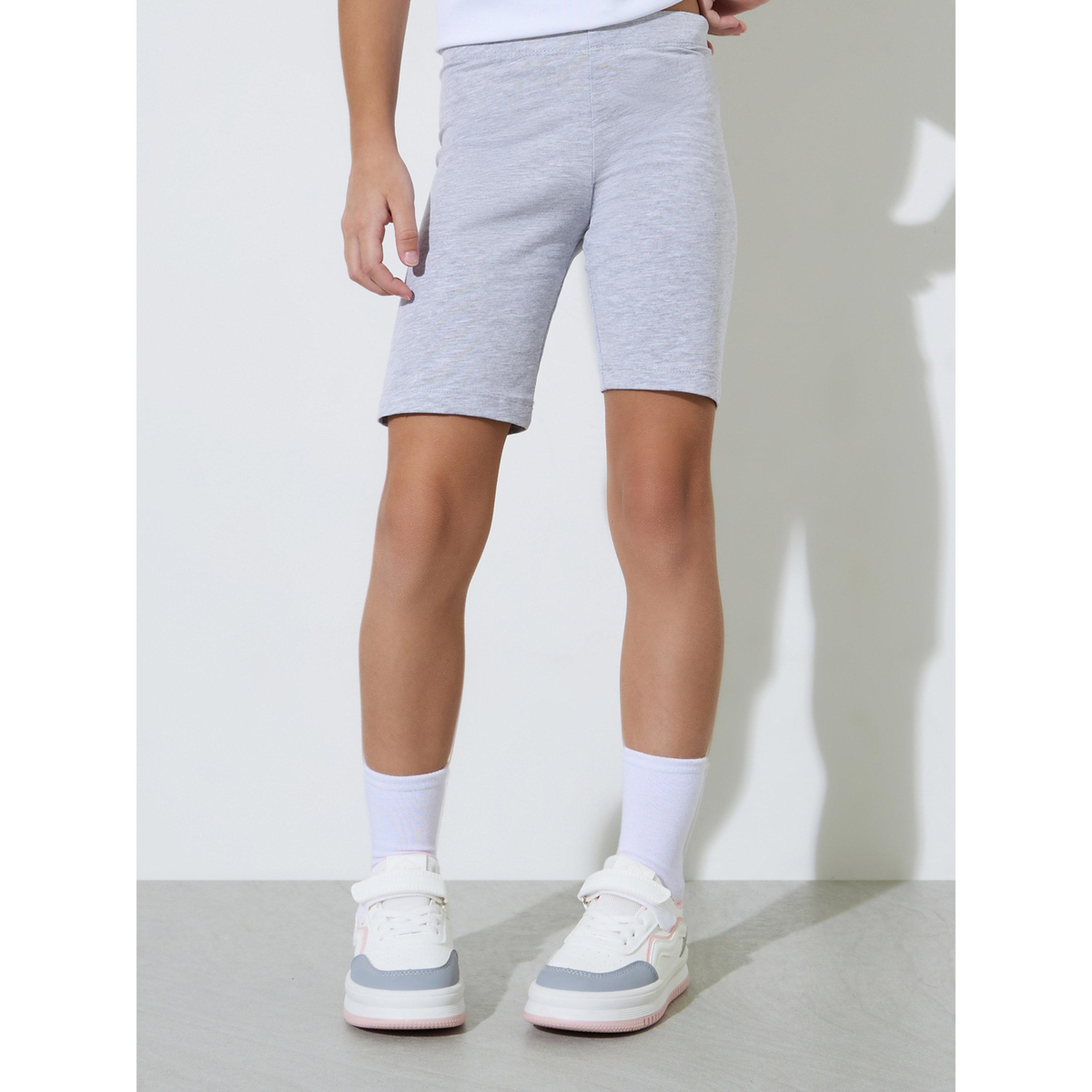 طقم شورت ركوب الدراجات محبوك للبنات من قطعتين-girls-clothing-bottoms-shorts-image-6