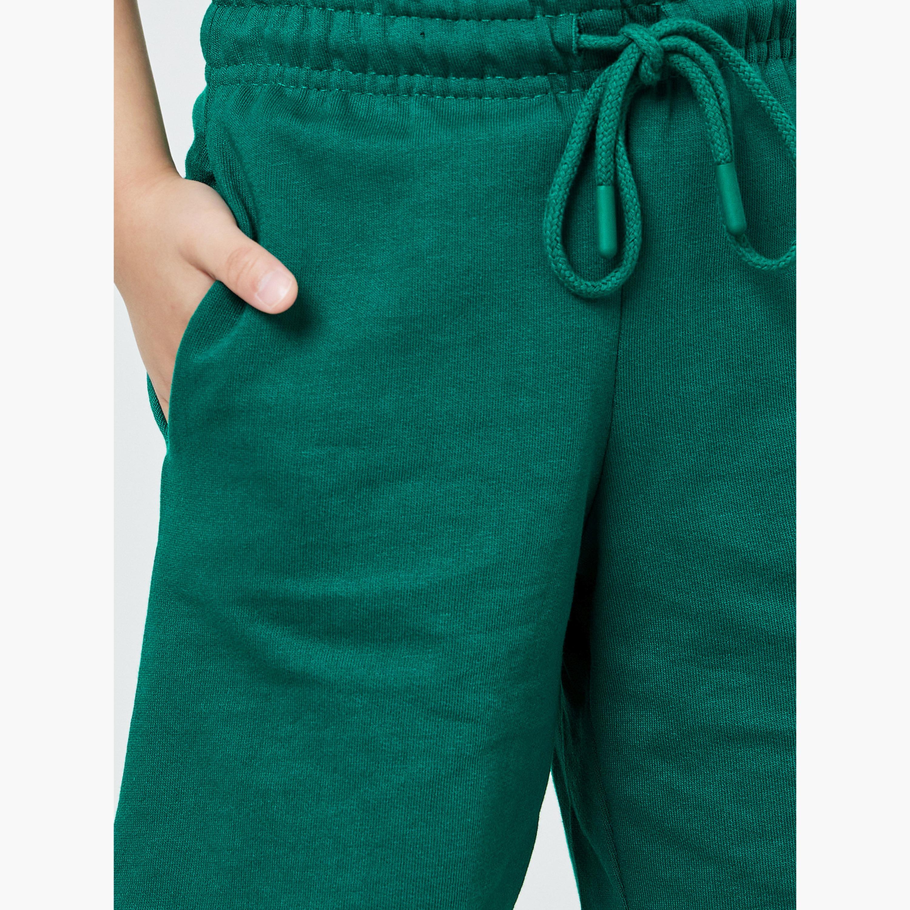 طقم من قطعتين شورت قطن محبوك برباط للأولاد-boys-clothing-bottoms-shorts-image-5