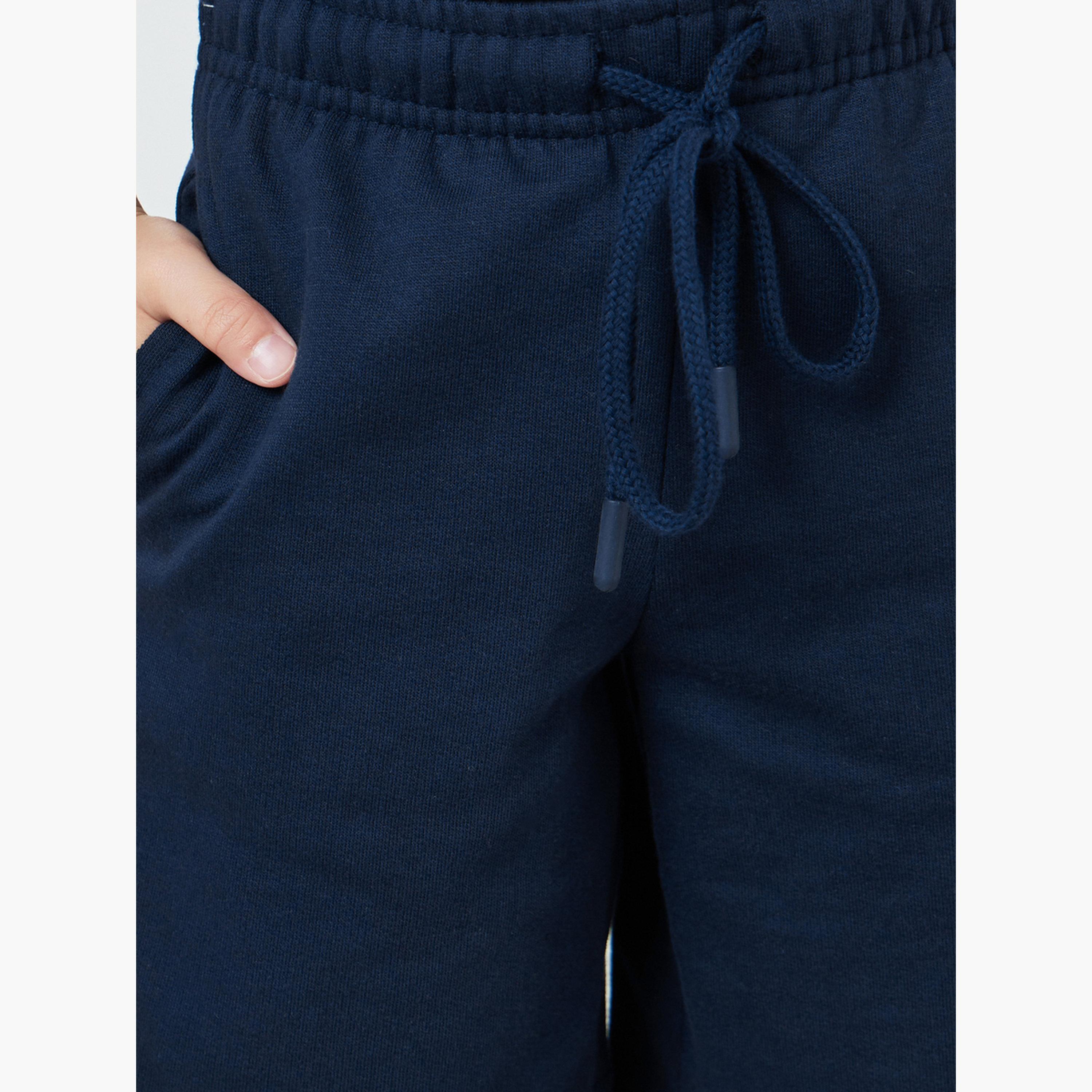 Styli Boys Pack of 2 - Cotton Knitted Drawstring Shorts-boys-clothing-bottoms-shorts-image-4