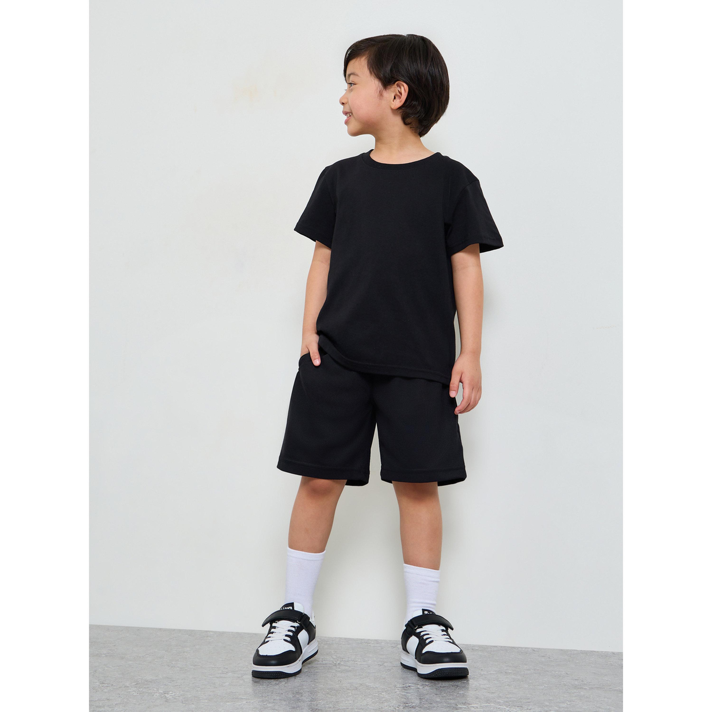 شورت رياضي جيرسي قطن بجيب جانبي للأولاد-boys-clothing-bottoms-shorts-image-2