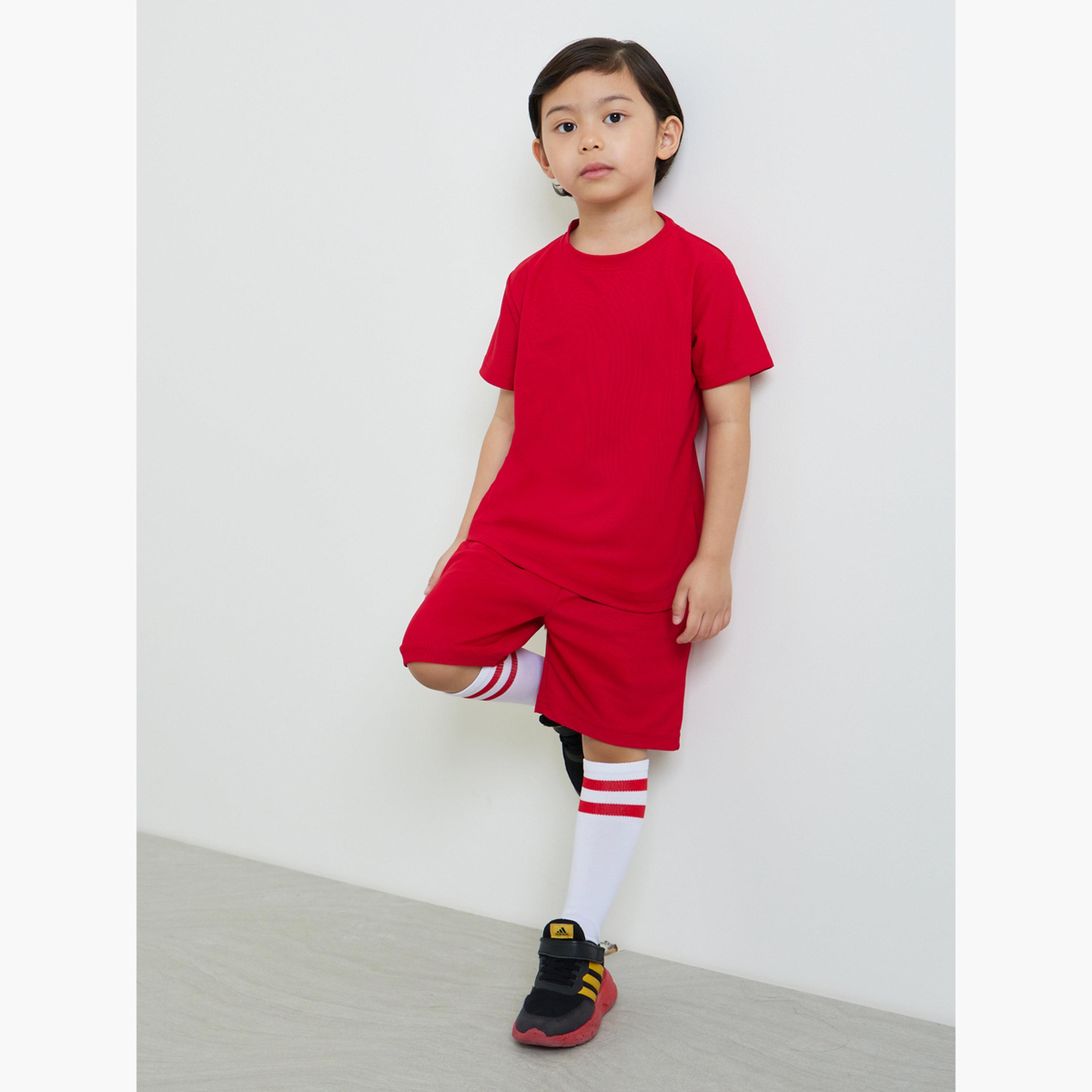 Styli Boys Cotton Sports Jersey Shorts with Side Pocket-boys-clothing-bottoms-shorts-image-2