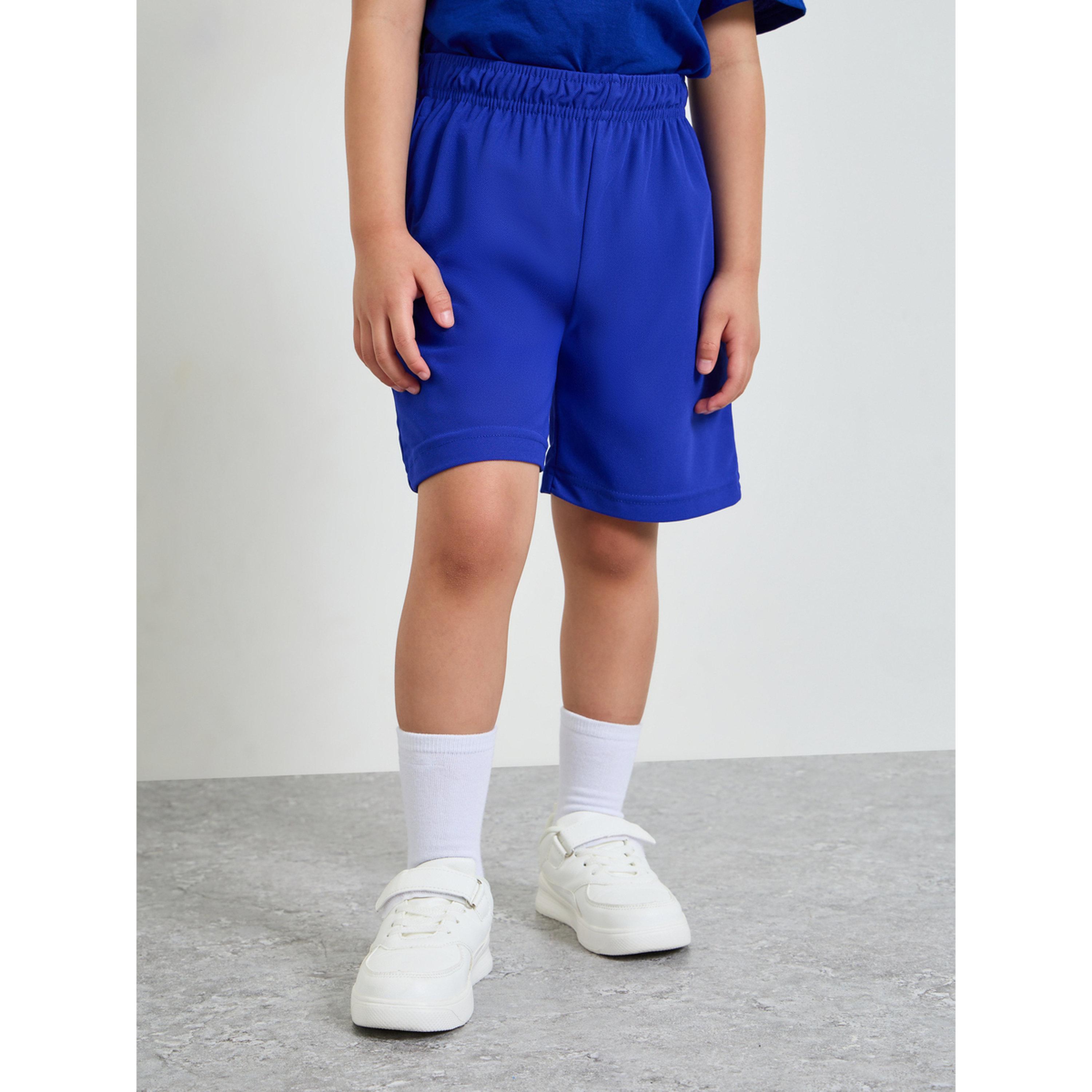 شورت رياضي جيرسي قطن بجيب جانبي للأولاد-boys-clothing-bottoms-shorts-image-1