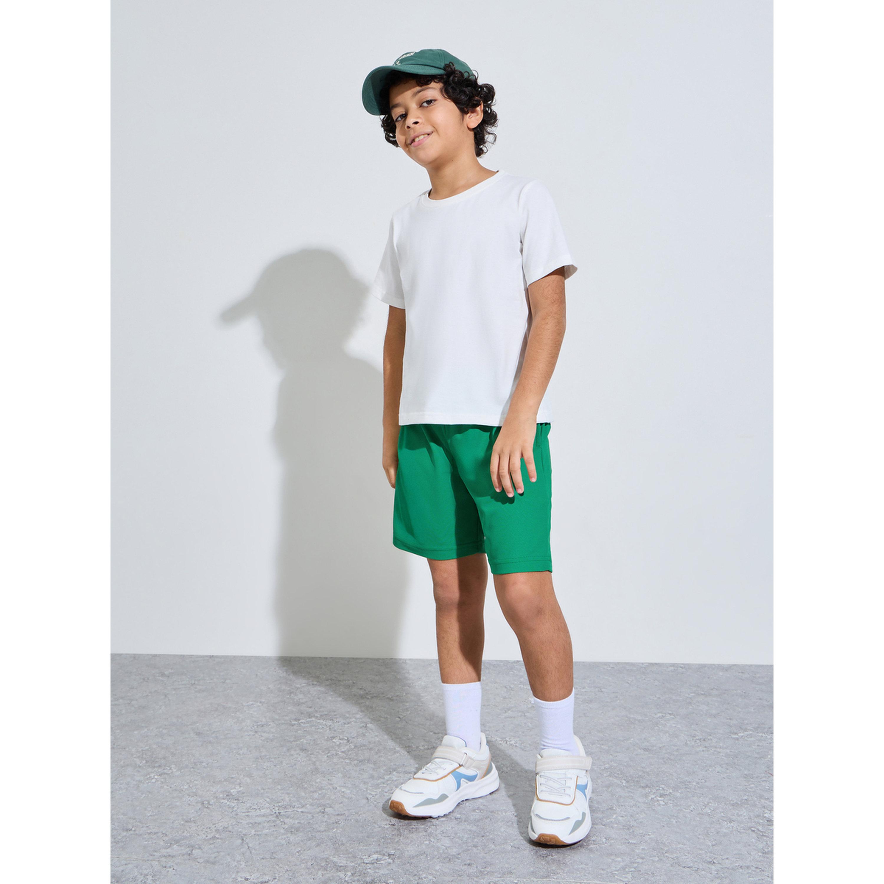 شورت رياضي جيرسي قطن بجيب جانبي للمراهقين-boys-clothing-bottoms-shorts-image-2