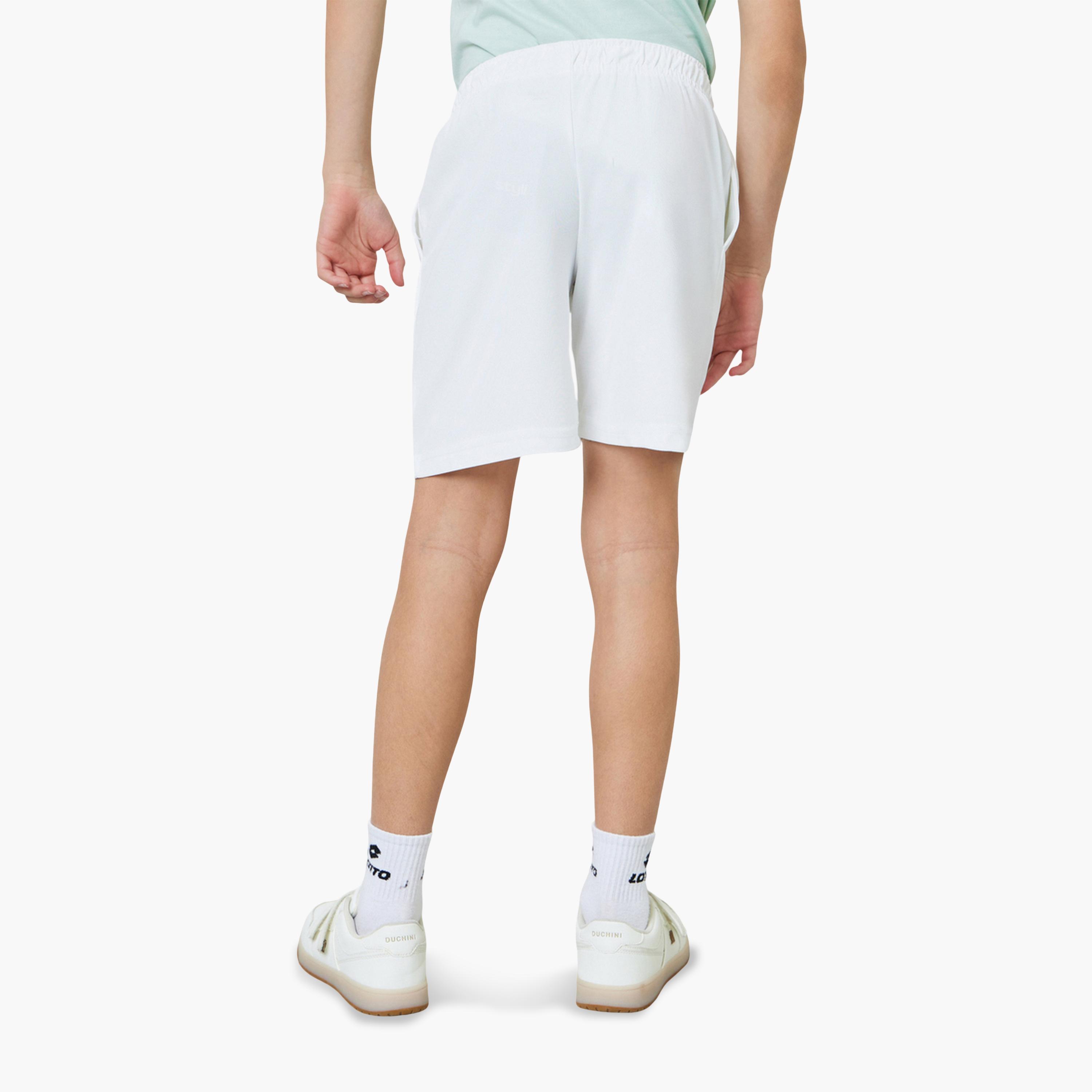 شورت قطن رياضي بجيب جانبي-boys-clothing-bottoms-shorts-image-4