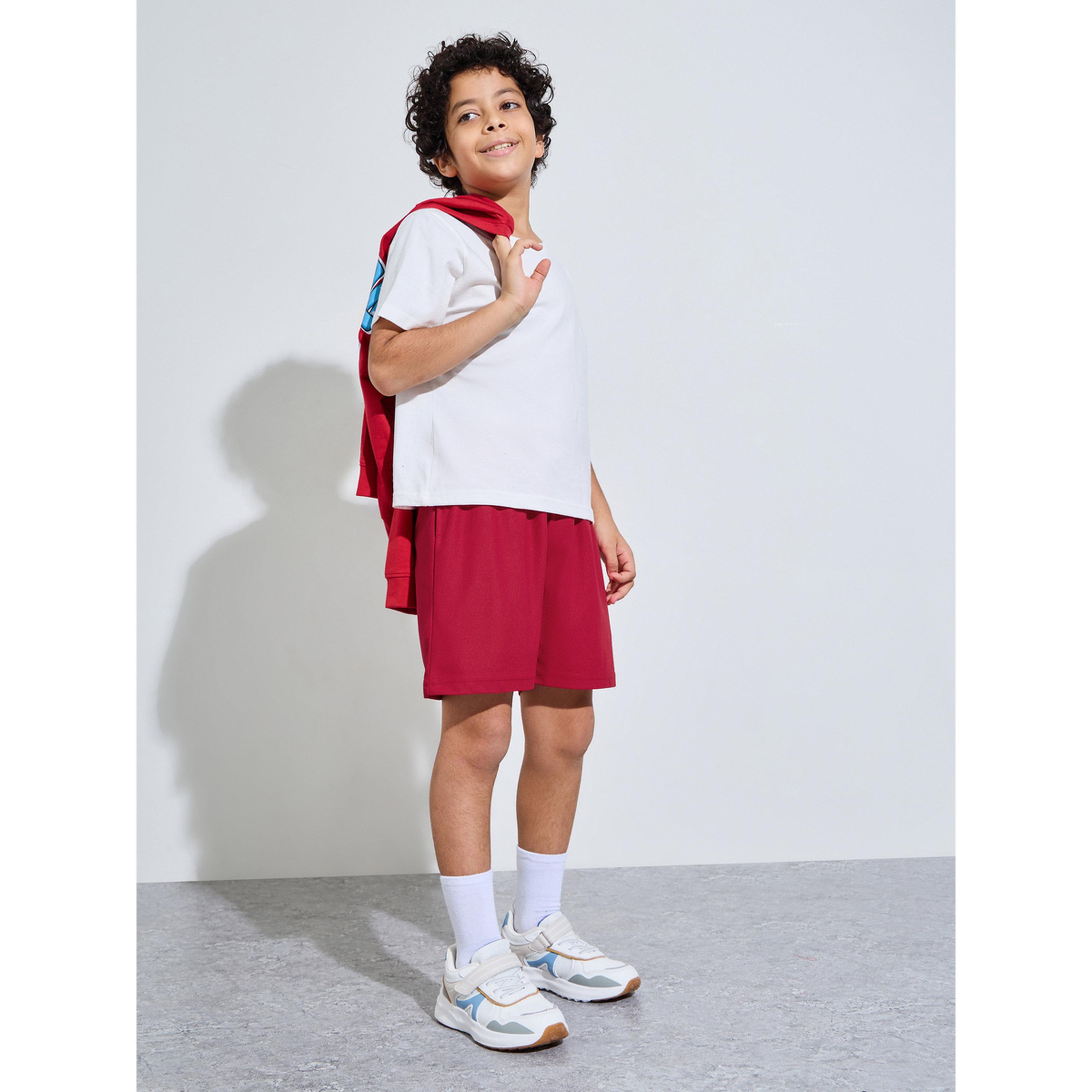 شورت رياضي جيرسي قطن بجيب جانبي للمراهقين-boys-clothing-bottoms-shorts-image-2