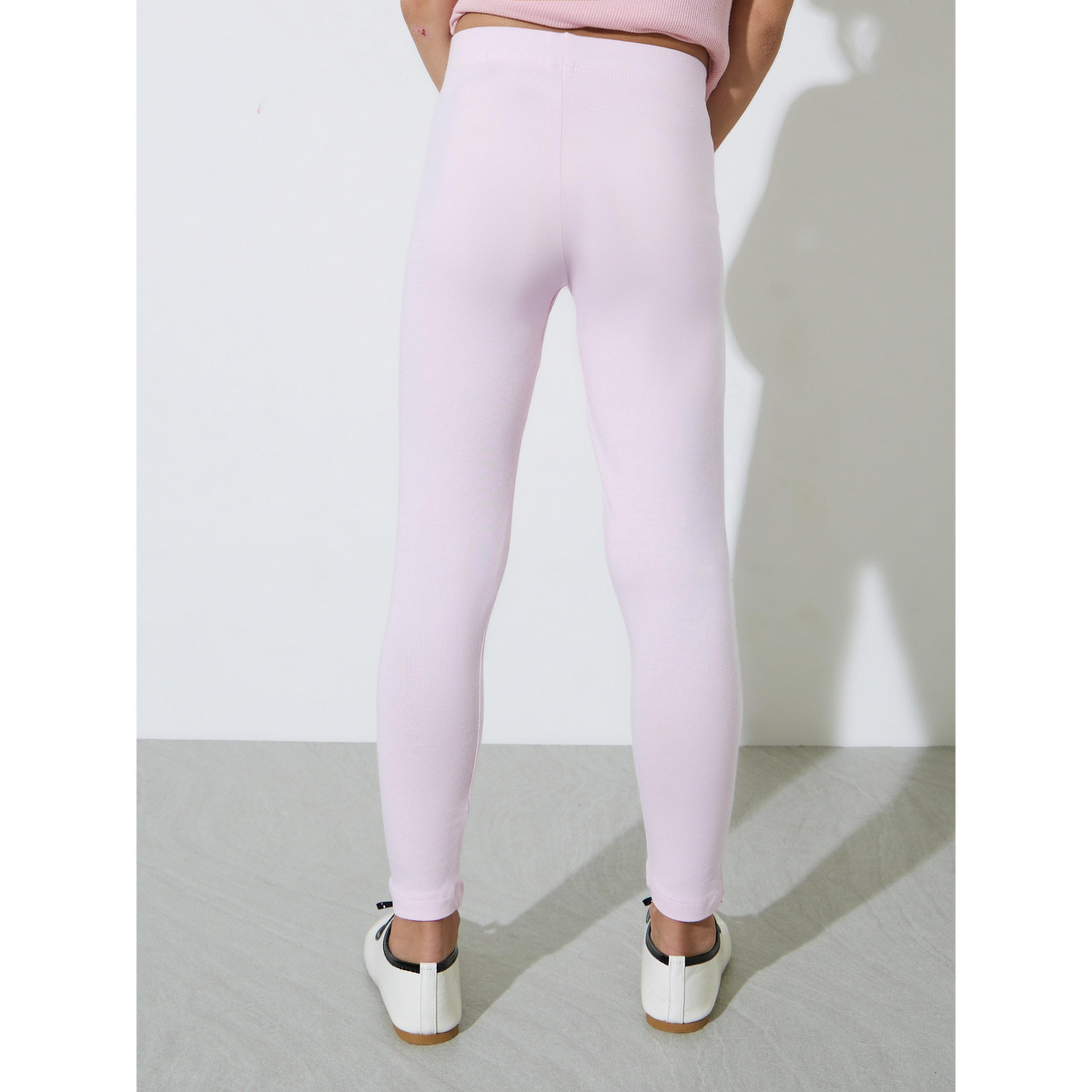 طقم ليقنز من مزيج القطن للبنات من قطعتين-girls-clothing-bottoms-leggings-image-5