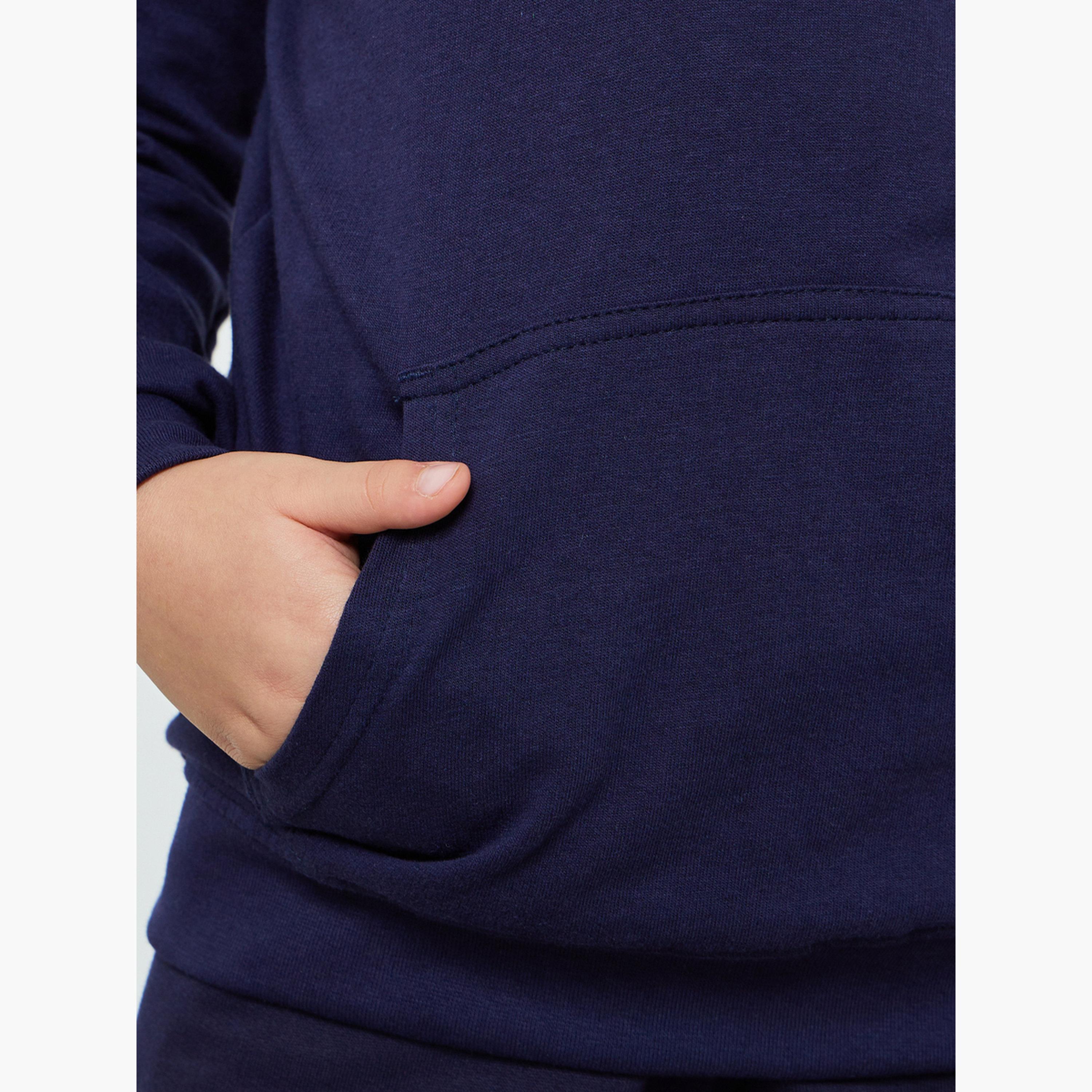 ستايلي - هودي قطني للجنسين للأطفال مع جيب أمامي-boys-clothing-sweatshirts-image-5