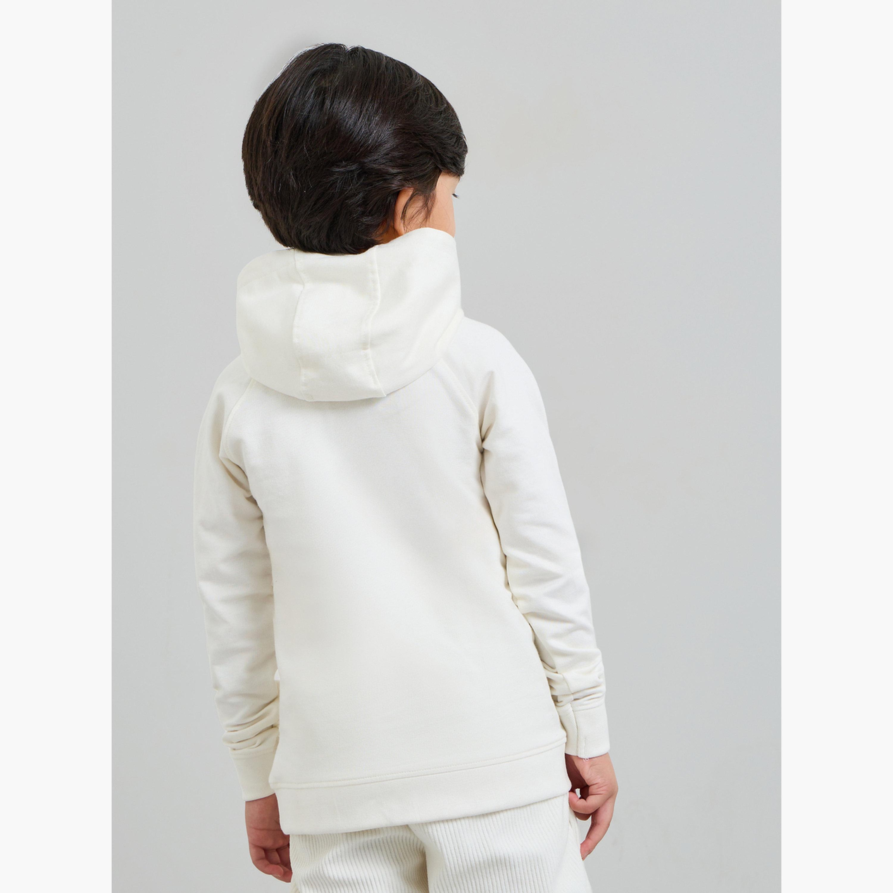 Styli Kids Cotton Hoodie with Kangaroo Pocket-boys-clothing-sweatshirts-image-4