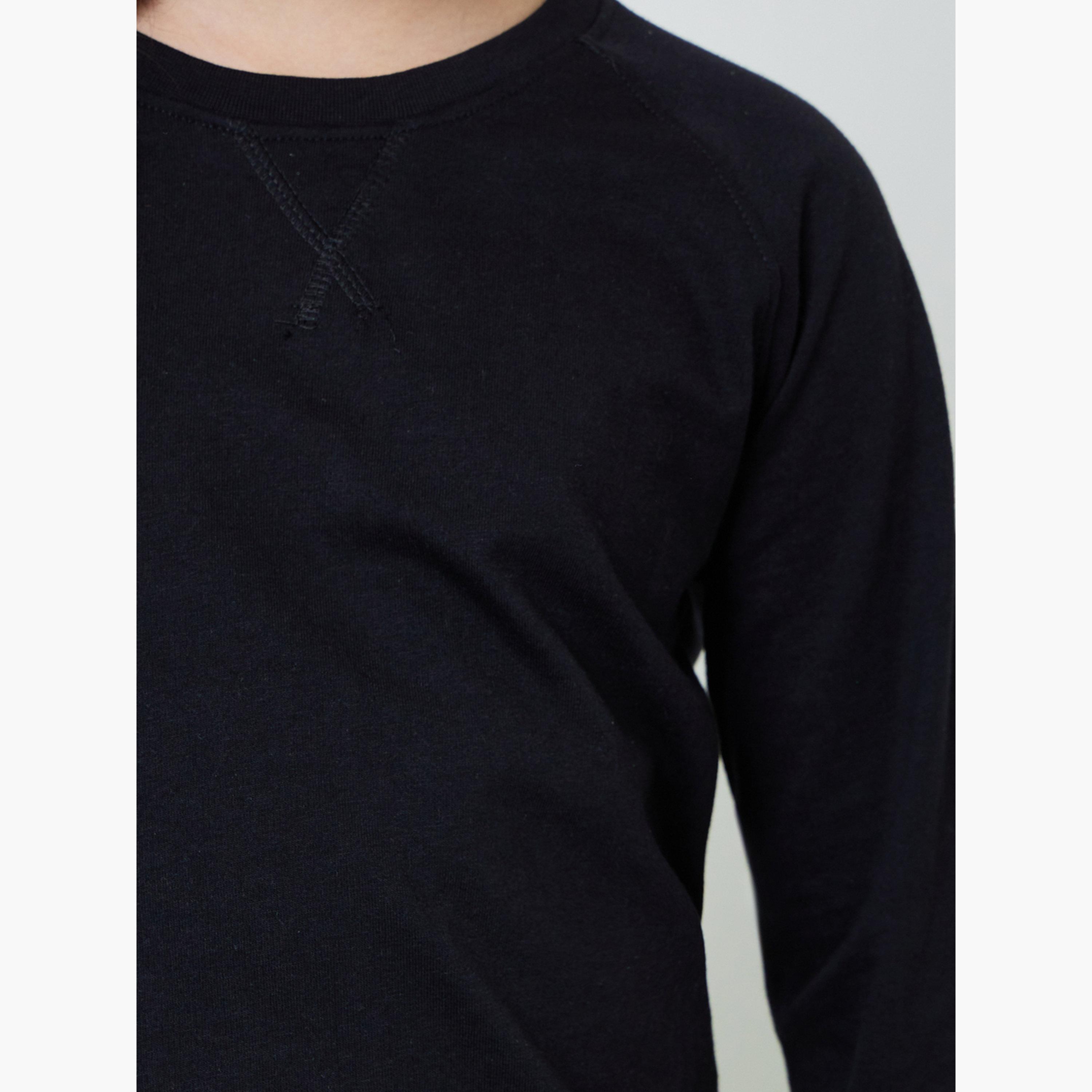 ستايلي - سويت شيرت قطني للجنسين بقصة عادية-girls-clothing-sweatshirts-image-4