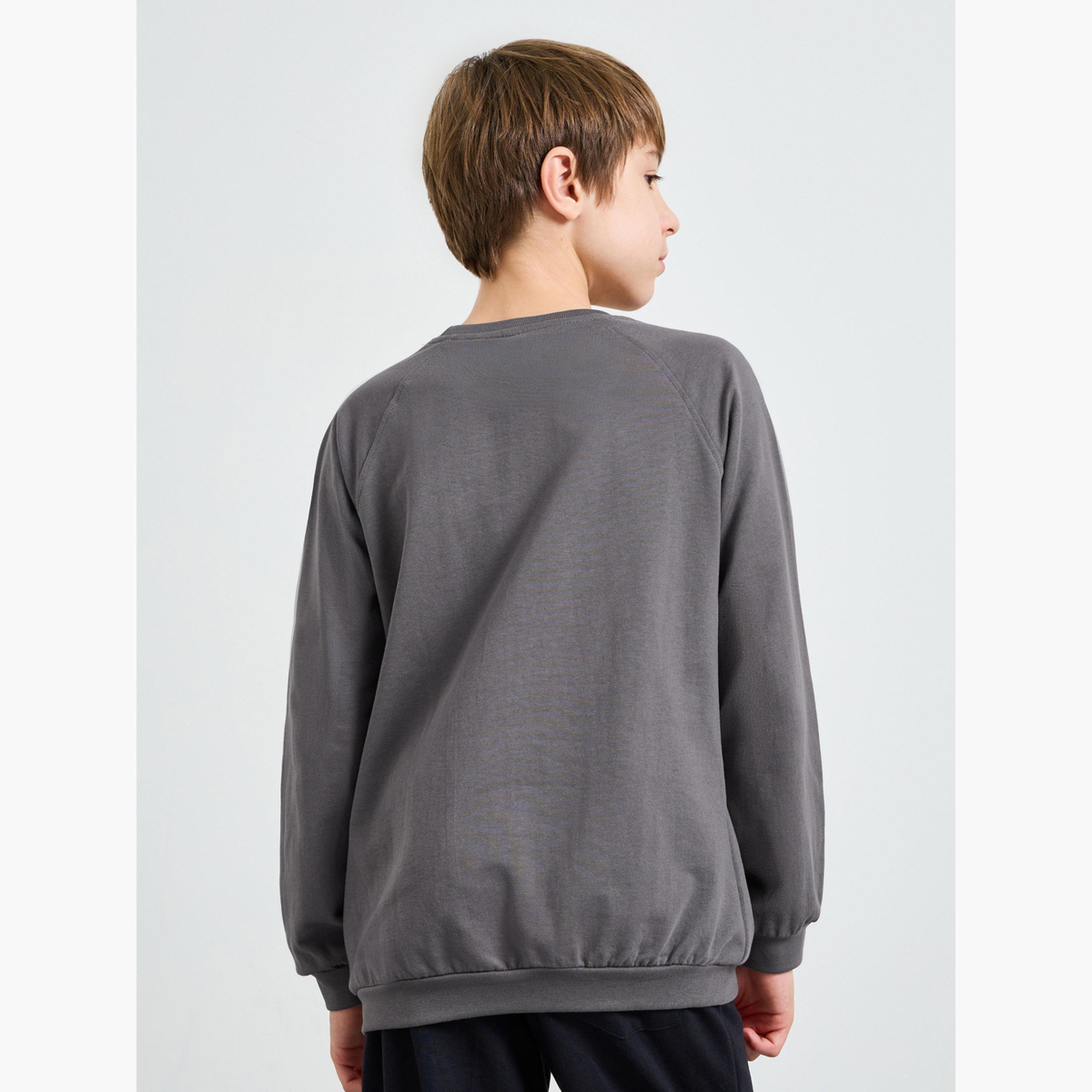 Styli Teen Cotton Regular Fit Sweatshirt-boys-clothing-sweatshirts-image-4