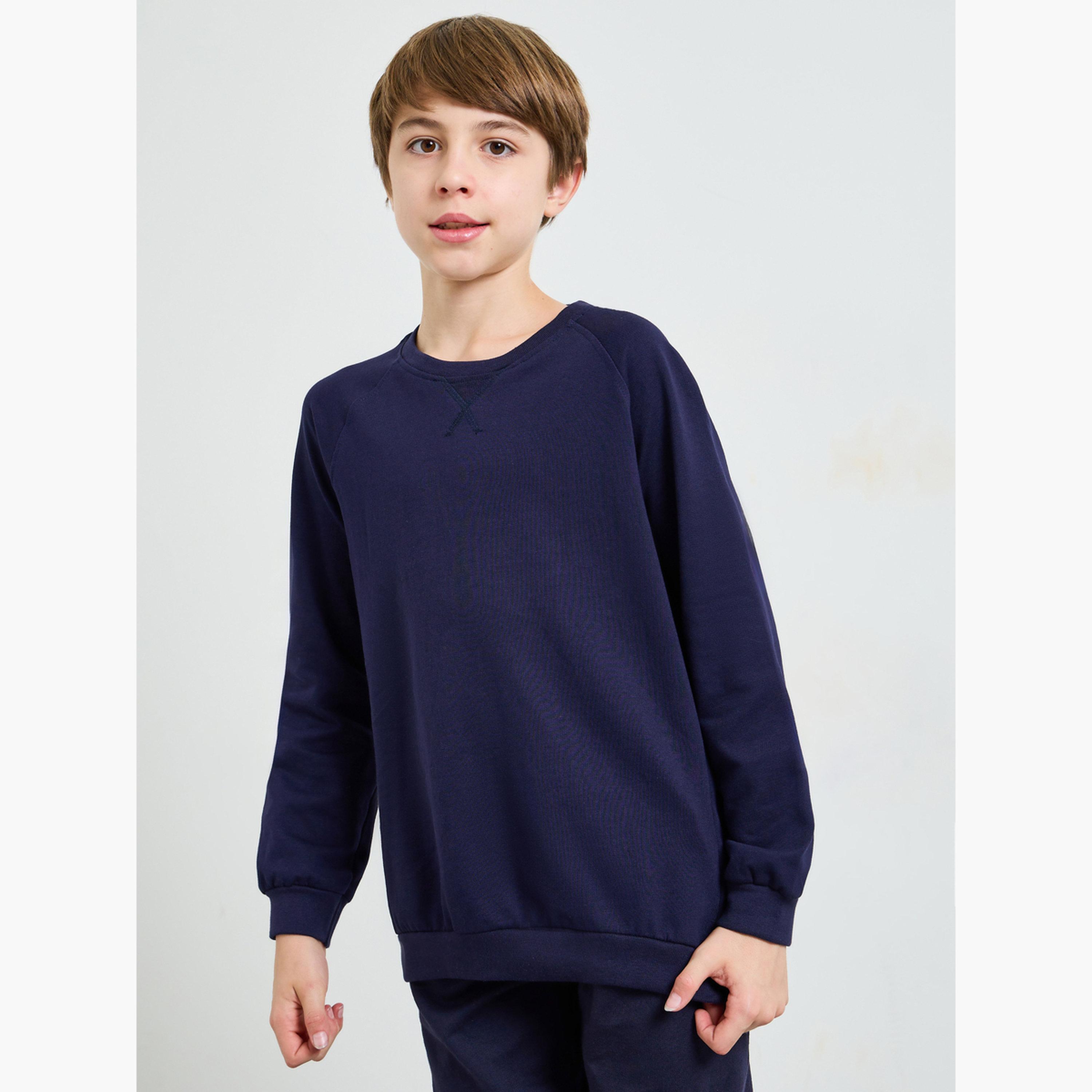 Styli Teen Cotton Regular Fit Sweatshirt-boys-clothing-sweatshirts-image-1