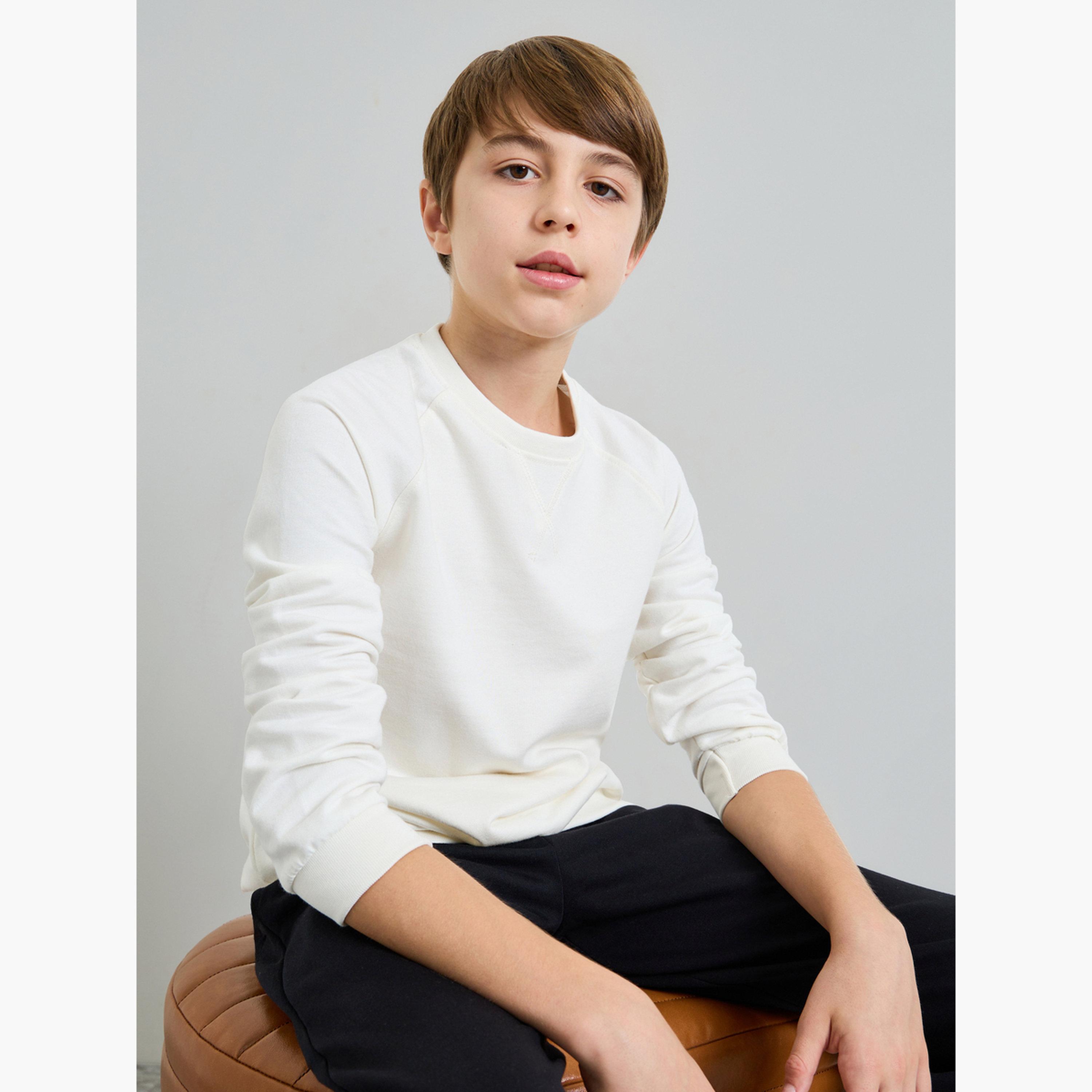 Styli Teen Cotton Regular Fit Sweatshirt-boys-clothing-sweatshirts-image-3
