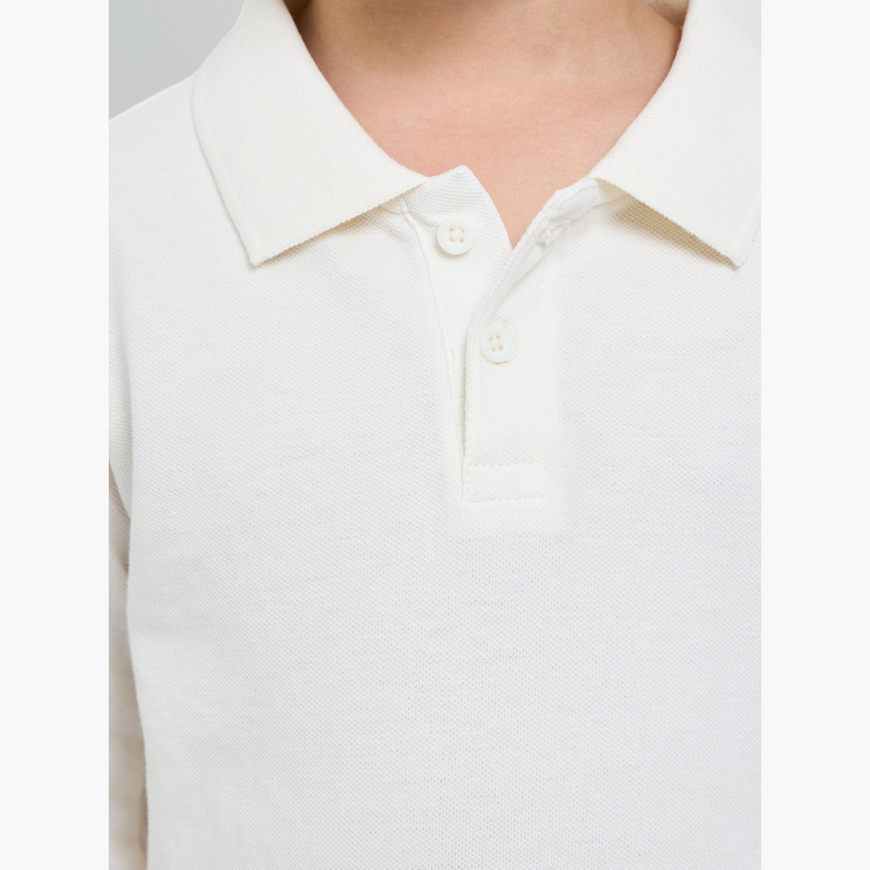 Styli Kids Pack of 2 - Cotton Long Sleeves Polo T-Shirt-boys-clothing-tshirtsandpolos-image-6