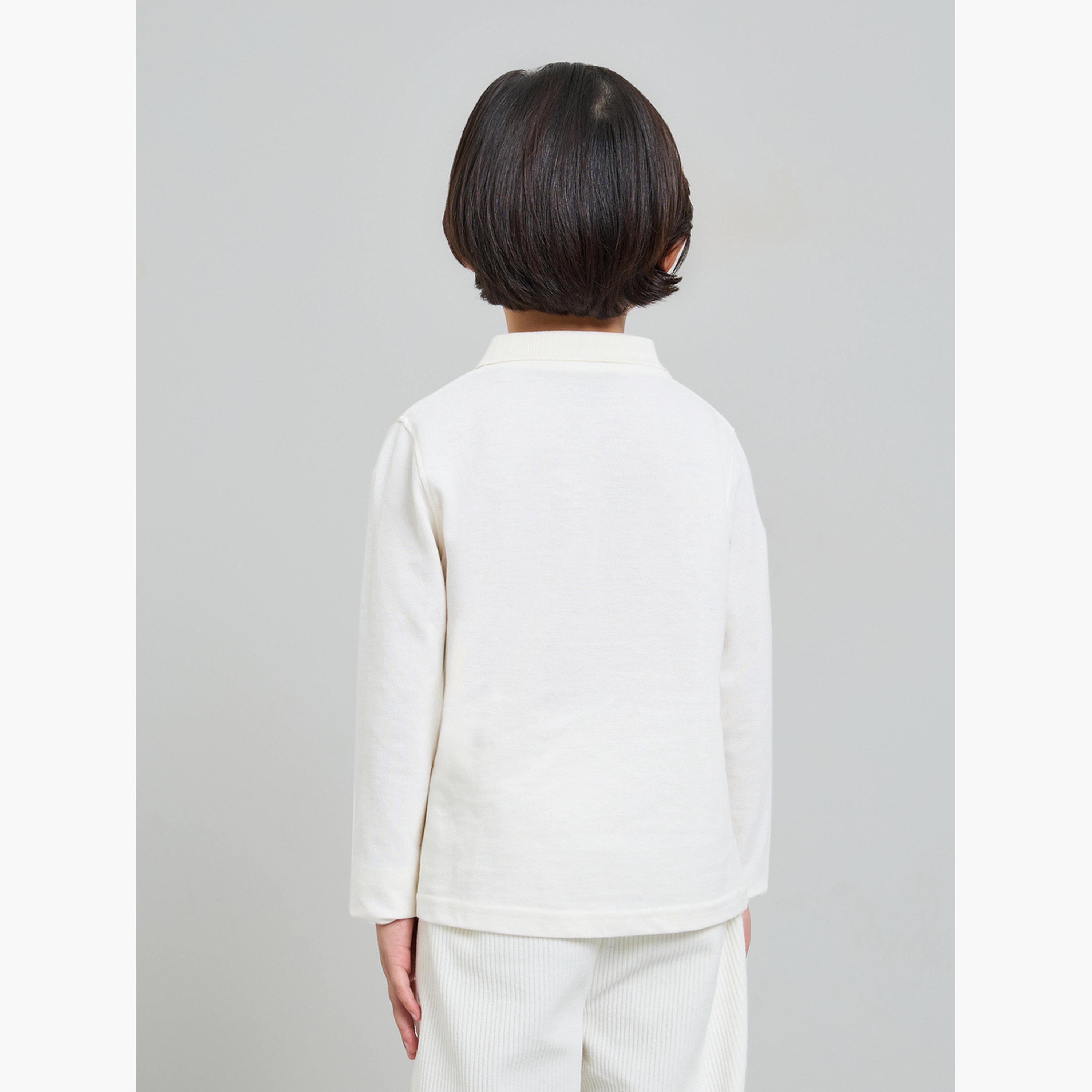 Styli Kids Pack of 2 - Cotton Long Sleeves Polo T-Shirt-boys-clothing-tshirtsandpolos-image-5