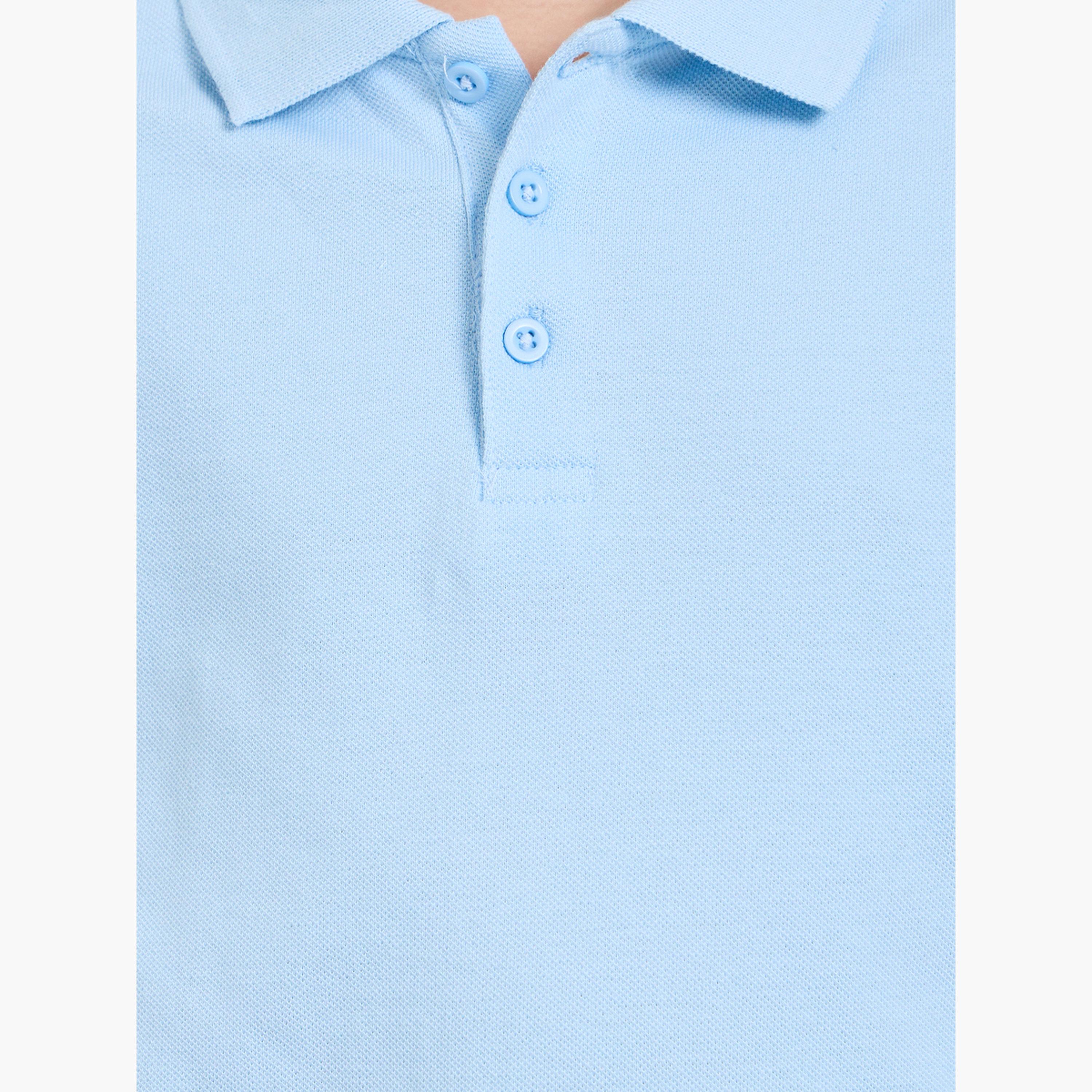 Styli Teens Pack of 2 - Cotton Long Sleeves Polo T-Shirt-boys-clothing-tshirtsandpolos-image-5