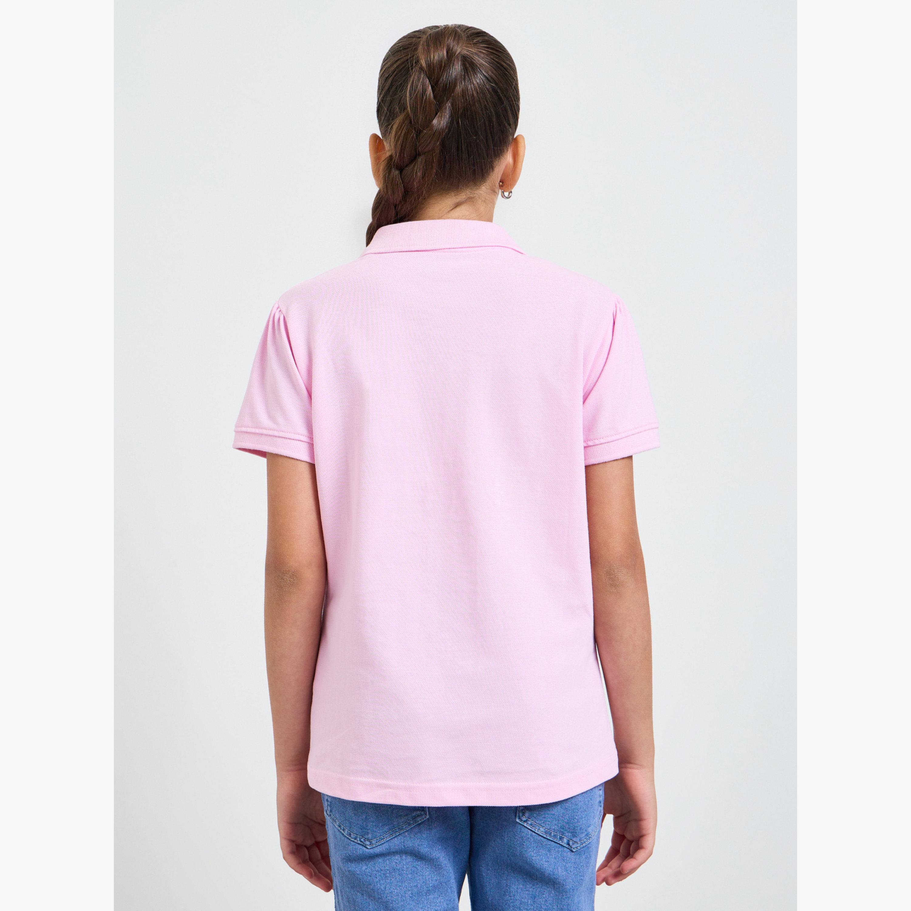 Styli Girls Pack of 2 - Short Sleeves Polo T-Shirt-girls-clothing-tshirts-image-3