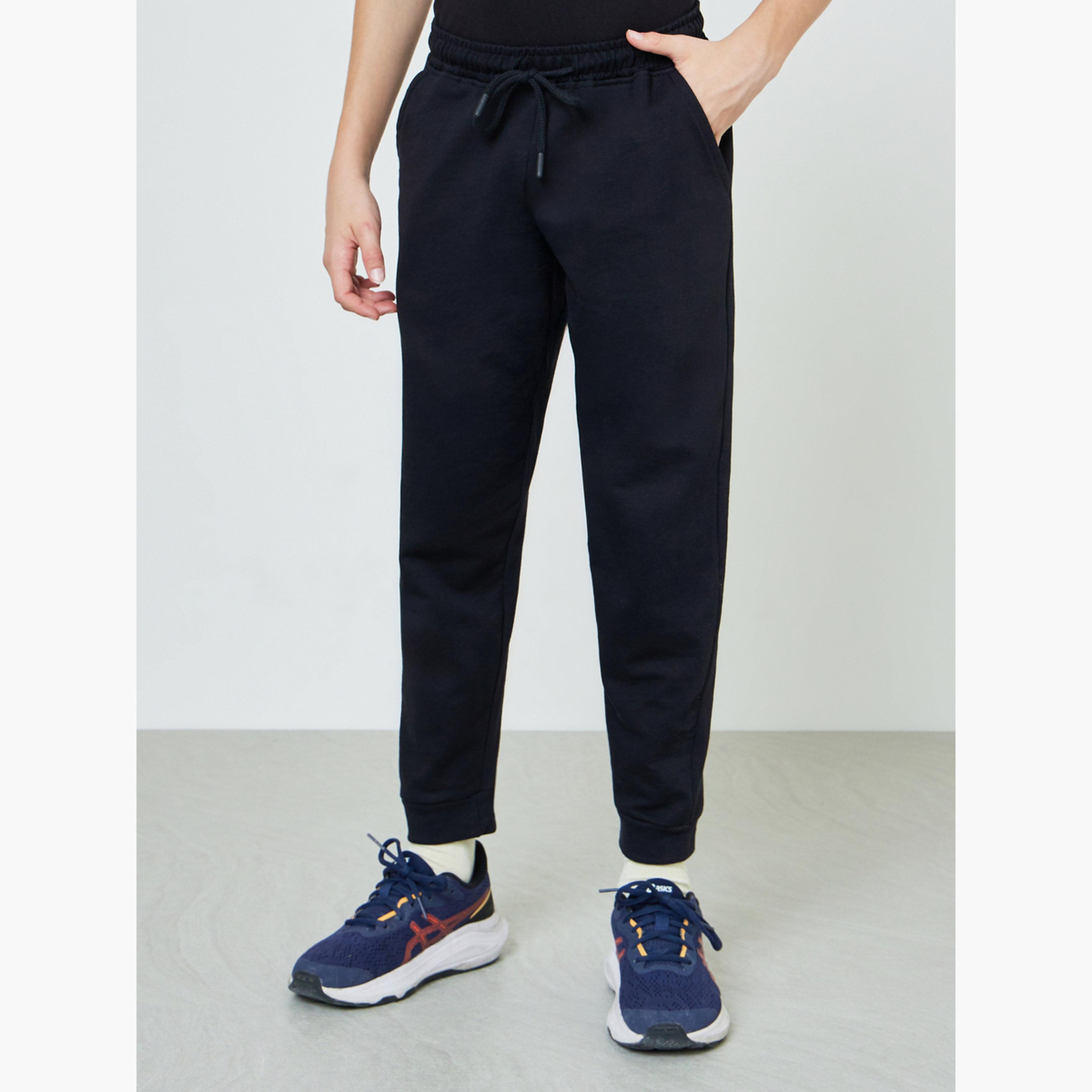 ستايلي - بنطال رياضي قطني للجنسين للمراهقين مع جيب جانبي-boys-clothing-bottoms-joggersandtrackpants-image-1