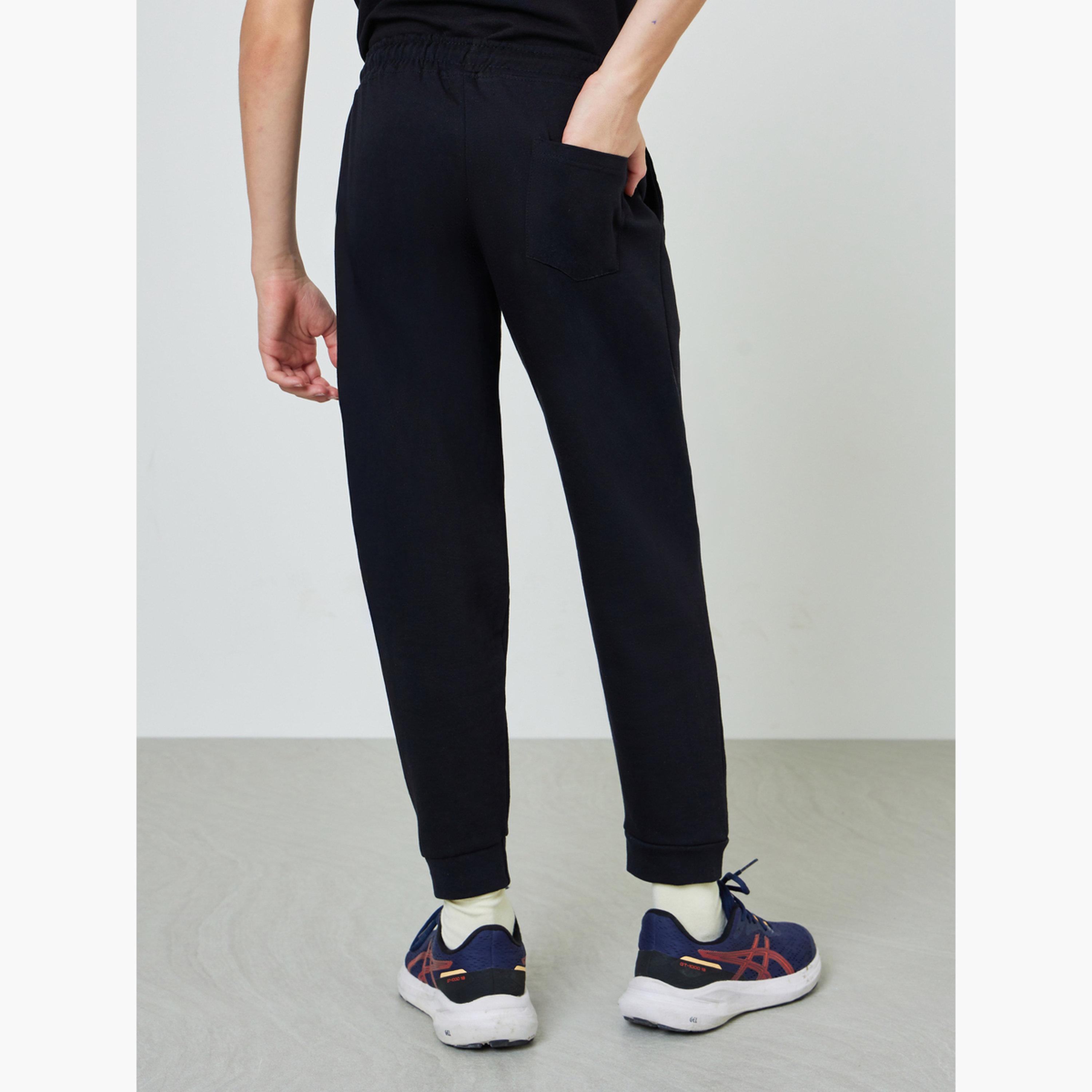ستايلي - بنطال رياضي قطني للجنسين للمراهقين مع جيب جانبي-boys-clothing-bottoms-joggersandtrackpants-image-3
