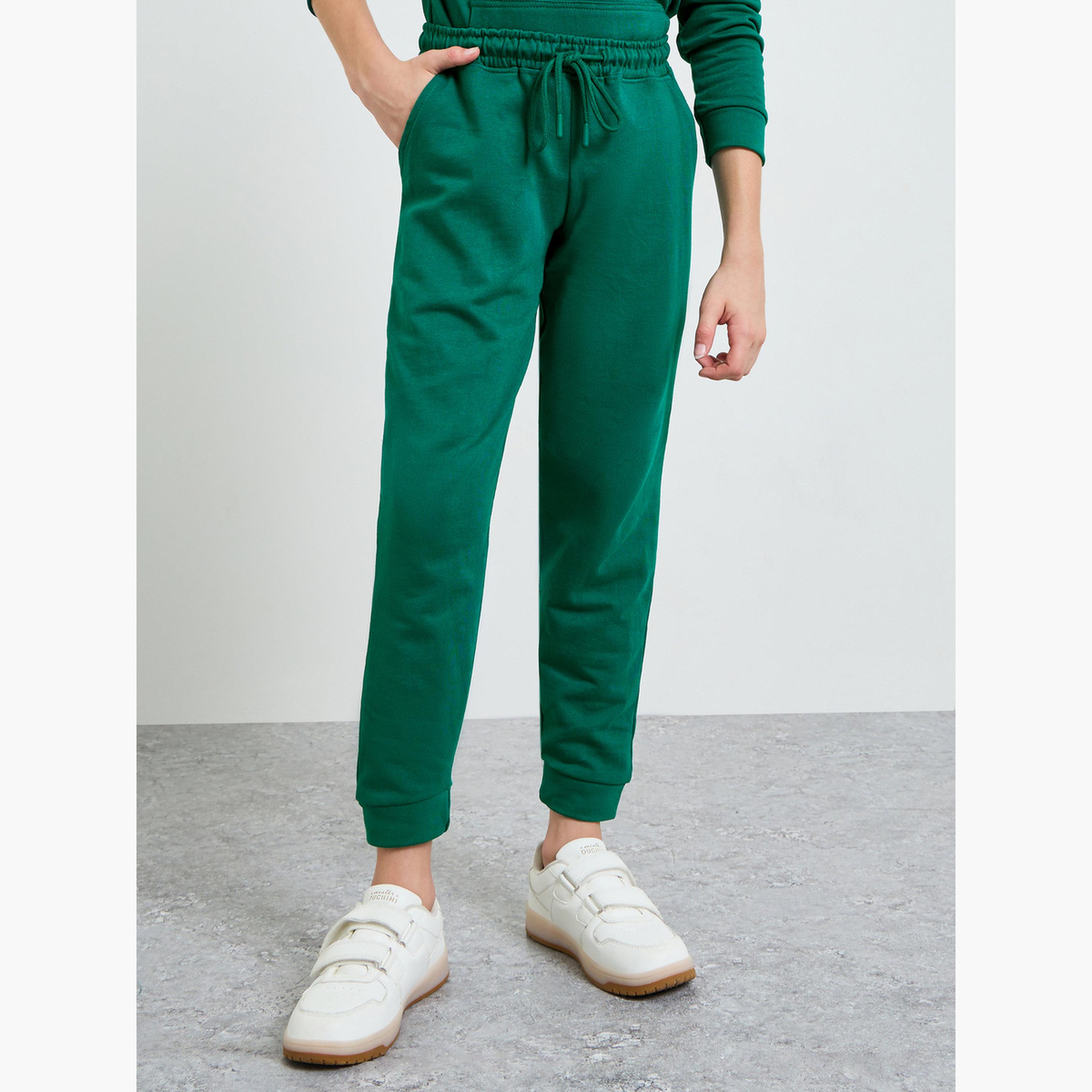 ستايلي - بنطال رياضي قطني للجنسين للمراهقين مع جيب جانبي-boys-clothing-bottoms-joggersandtrackpants-image-1