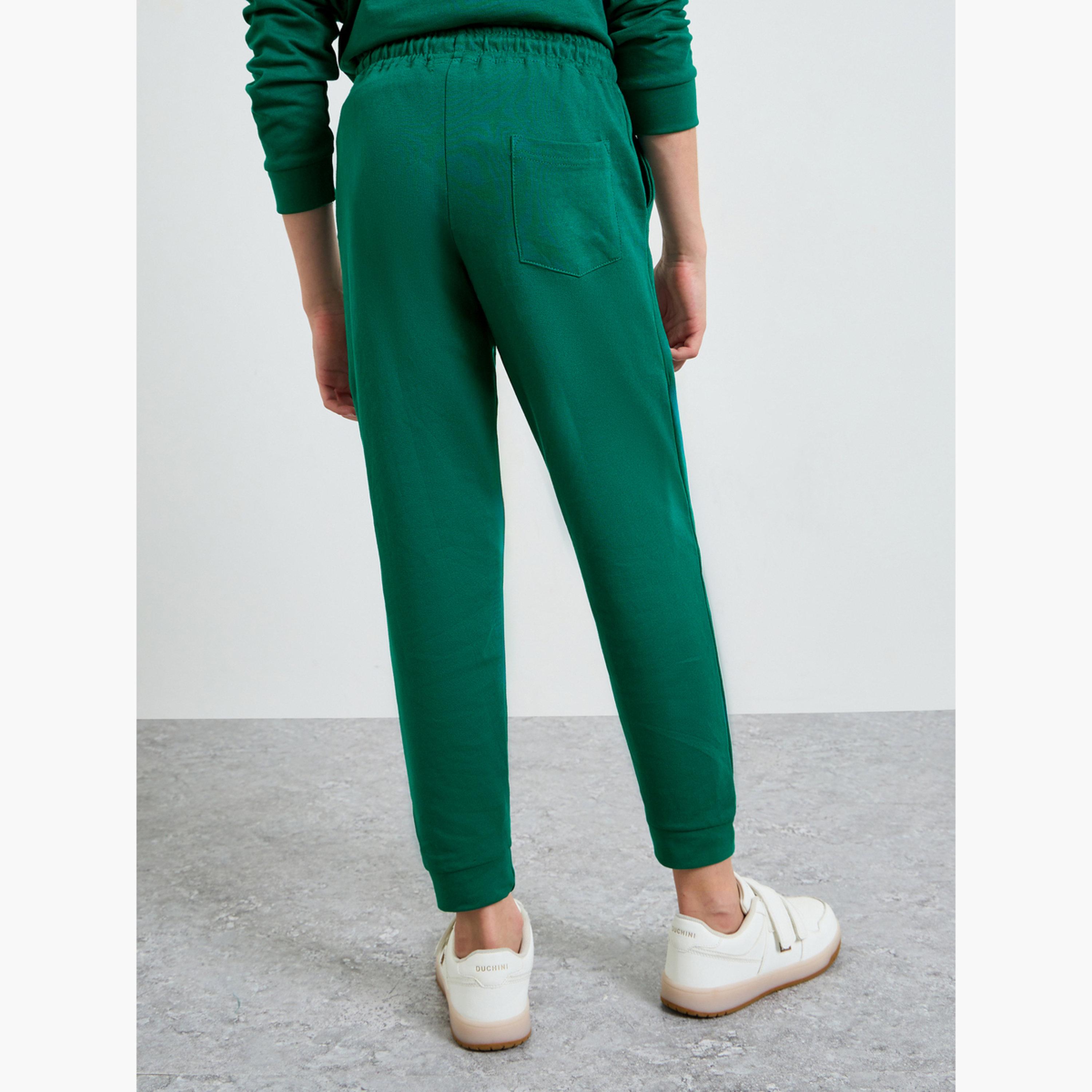 ستايلي - بنطال رياضي قطني للجنسين للمراهقين مع جيب جانبي-boys-clothing-bottoms-joggersandtrackpants-image-3