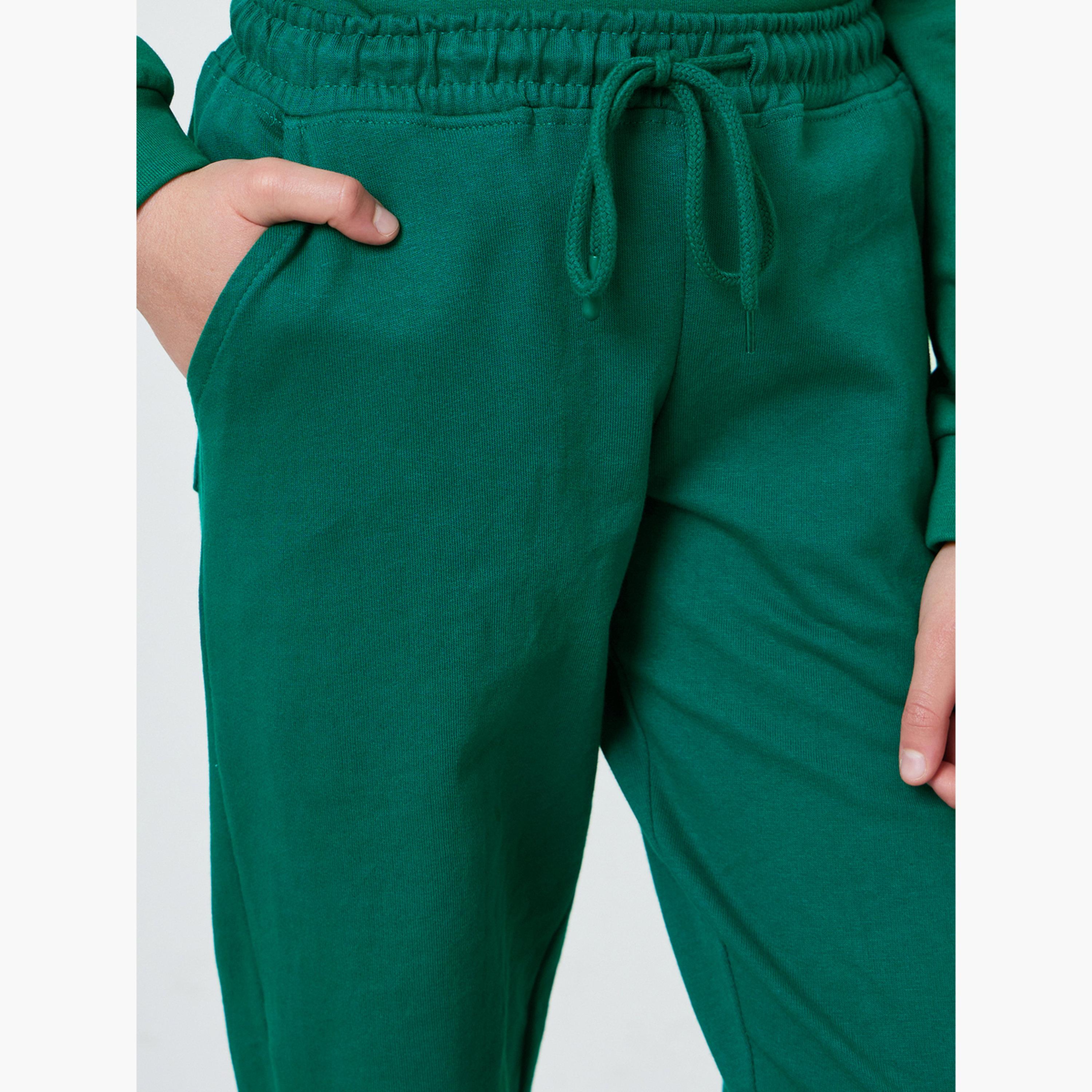 ستايلي - بنطال رياضي قطني للجنسين للمراهقين مع جيب جانبي-boys-clothing-bottoms-joggersandtrackpants-image-4