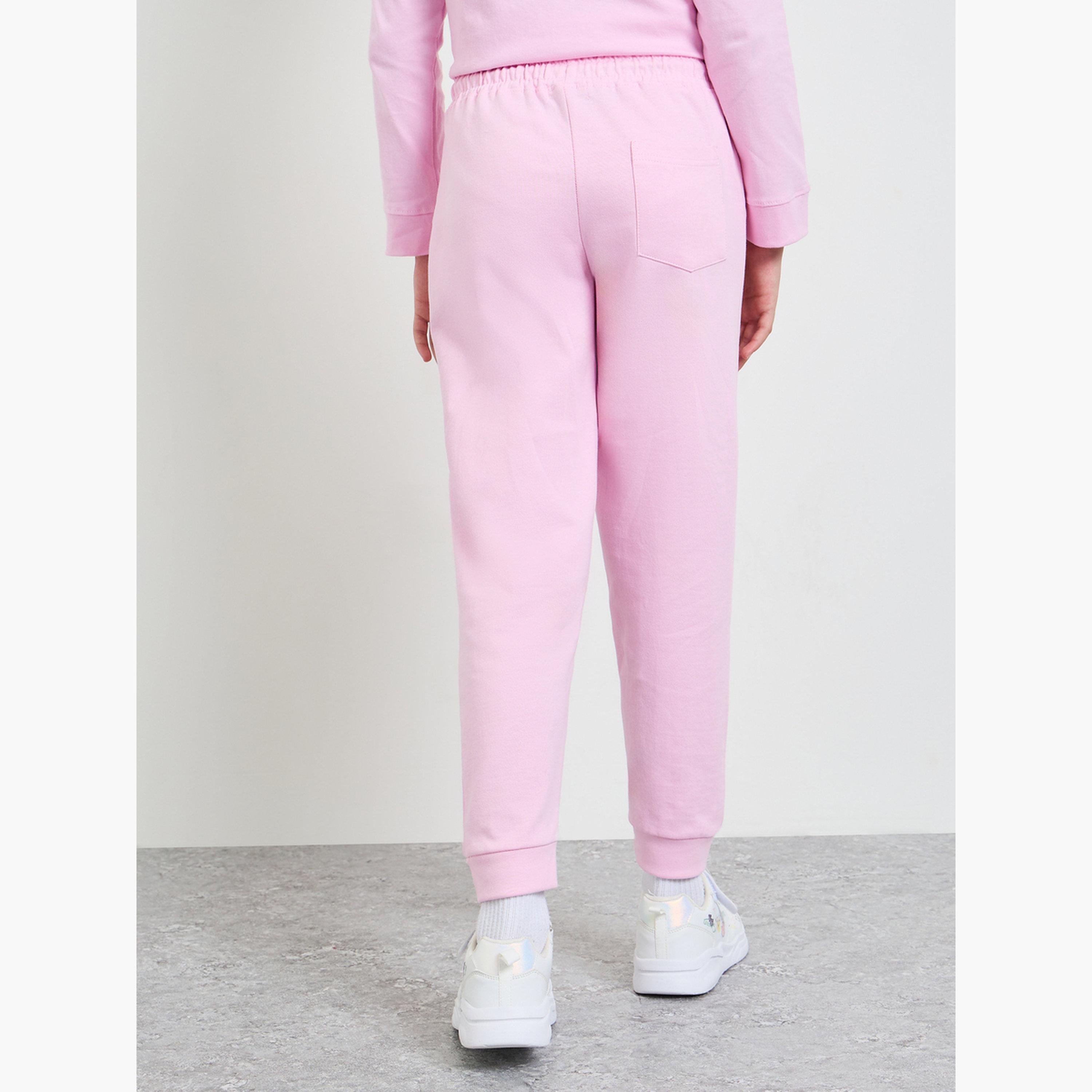 Styli Girls Cotton Joggers with Side Pocket-girls-clothing-bottoms-joggersandtrackpants-image-4