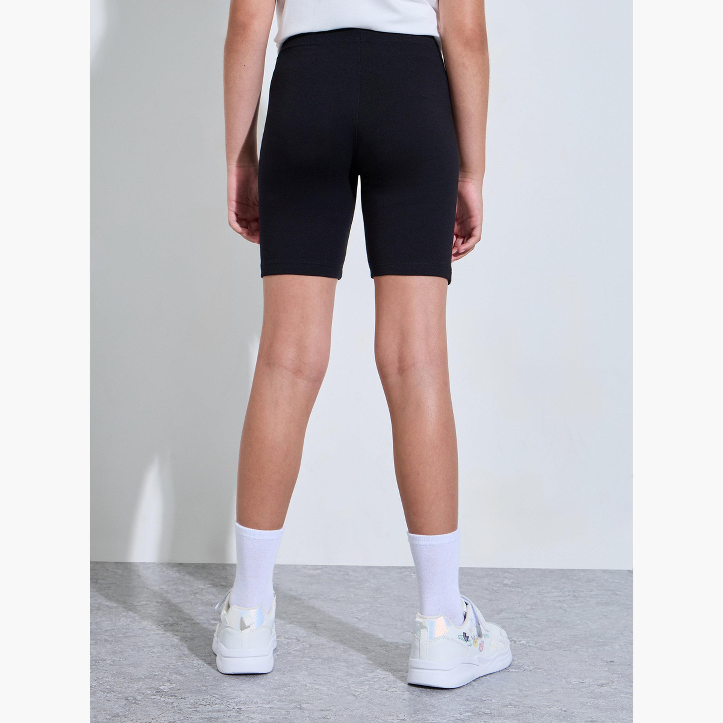 مجموعة من 2 شورت ركوب دراجات قطن للبنات-girls-clothing-bottoms-shorts-image-5