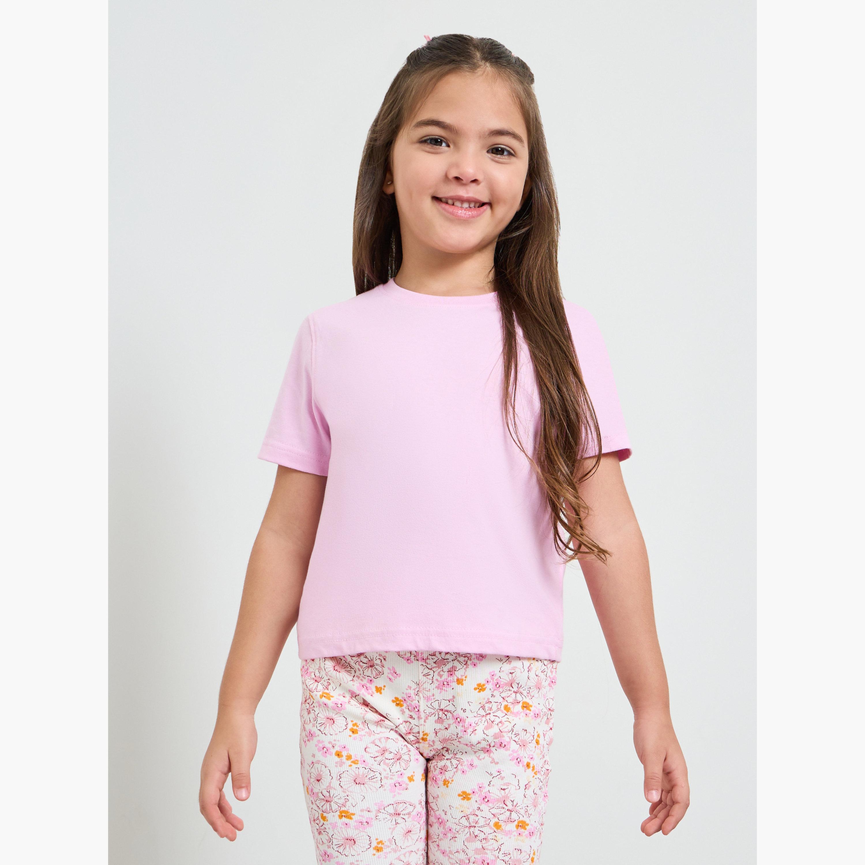 عبوة من 2 تيشيرت بأكمام قصيرة-girls-clothing-tshirts-image-5