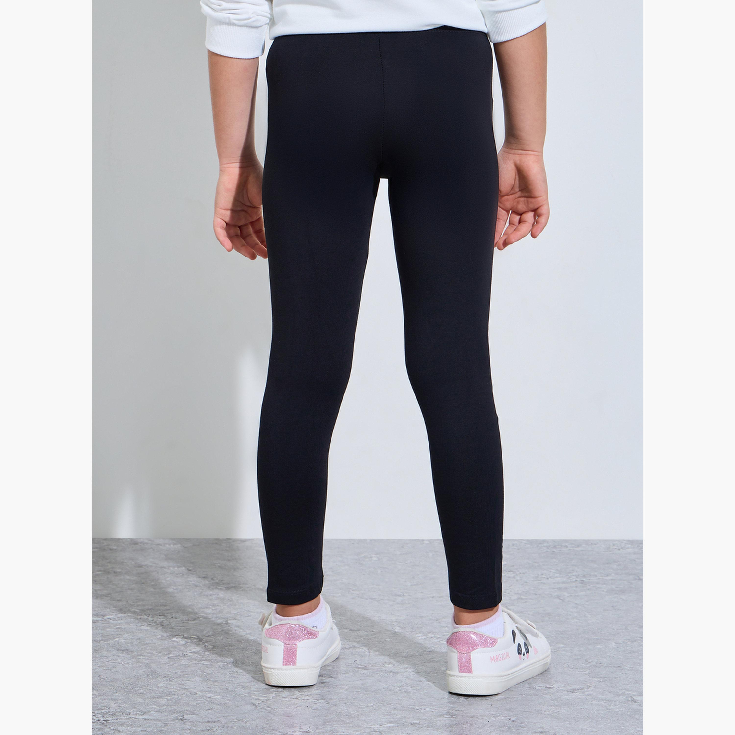 مجموعة من 2 شورت ركوب دراجات قطن للبنات-girls-clothing-bottoms-leggings-image-5