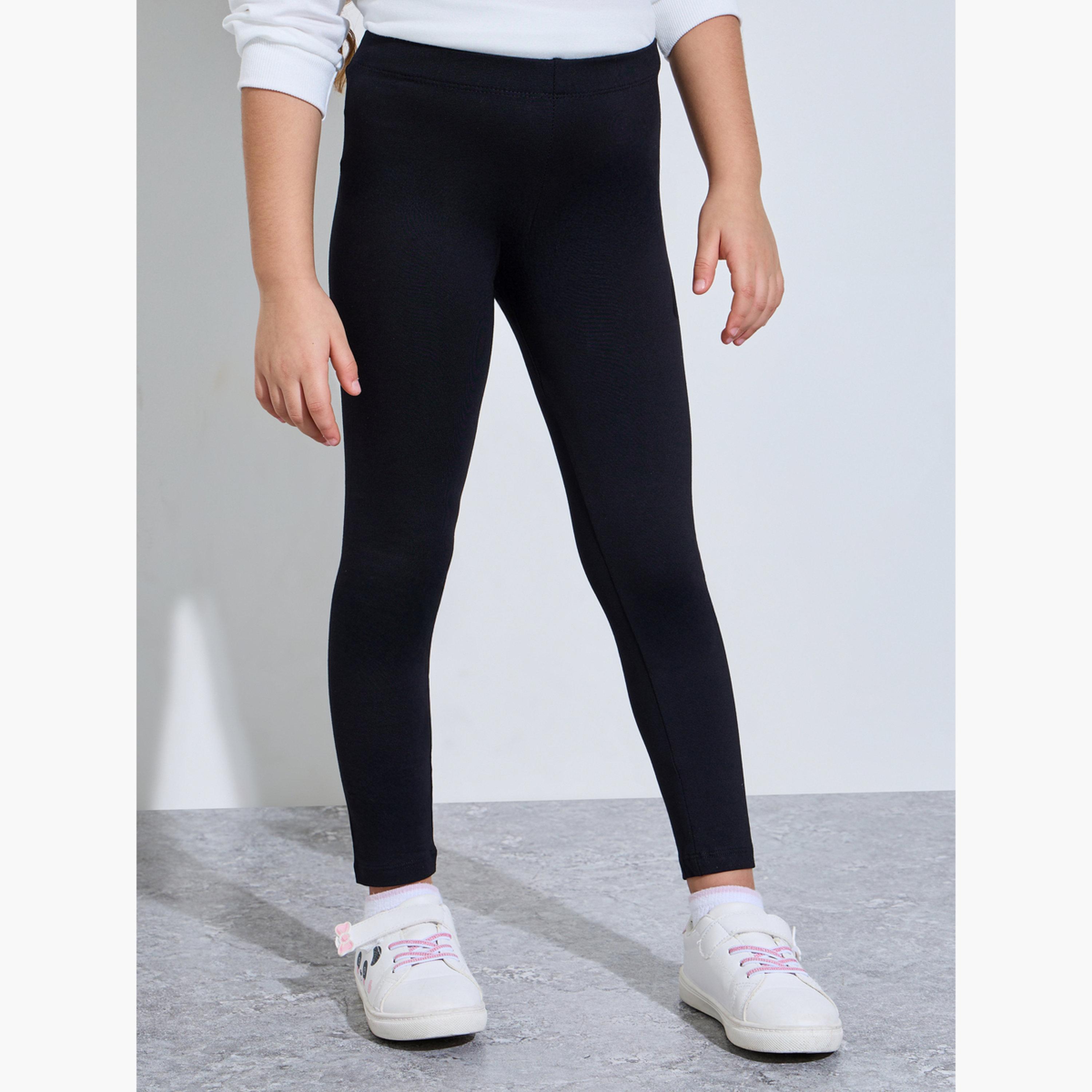 مجموعة من 2 شورت ركوب دراجات قطن للبنات-girls-clothing-bottoms-leggings-image-6