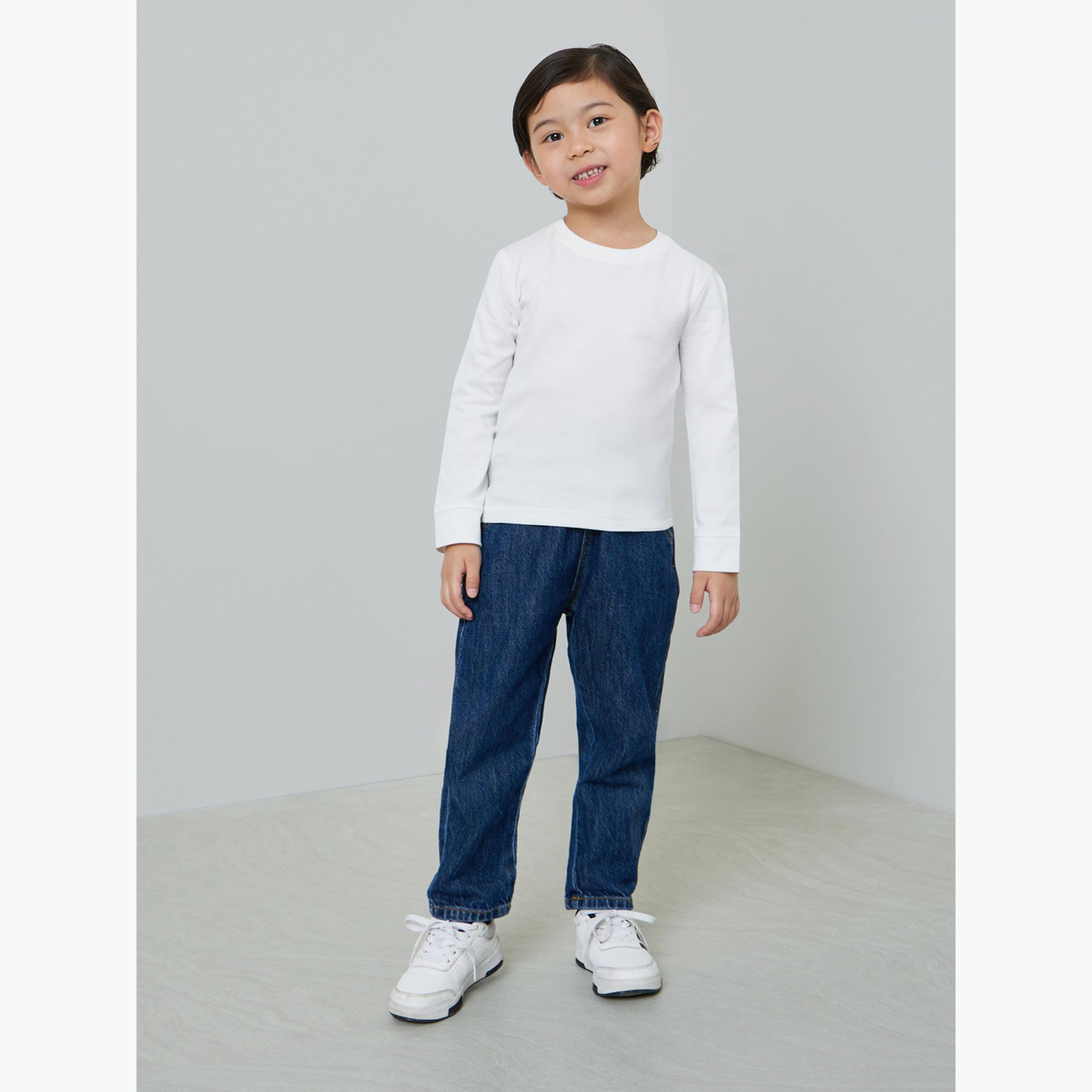 Styli Pack of 2 - Boys Long Sleeves Cotton T-Shirt-boys-clothing-tshirtsandpolos-image-3