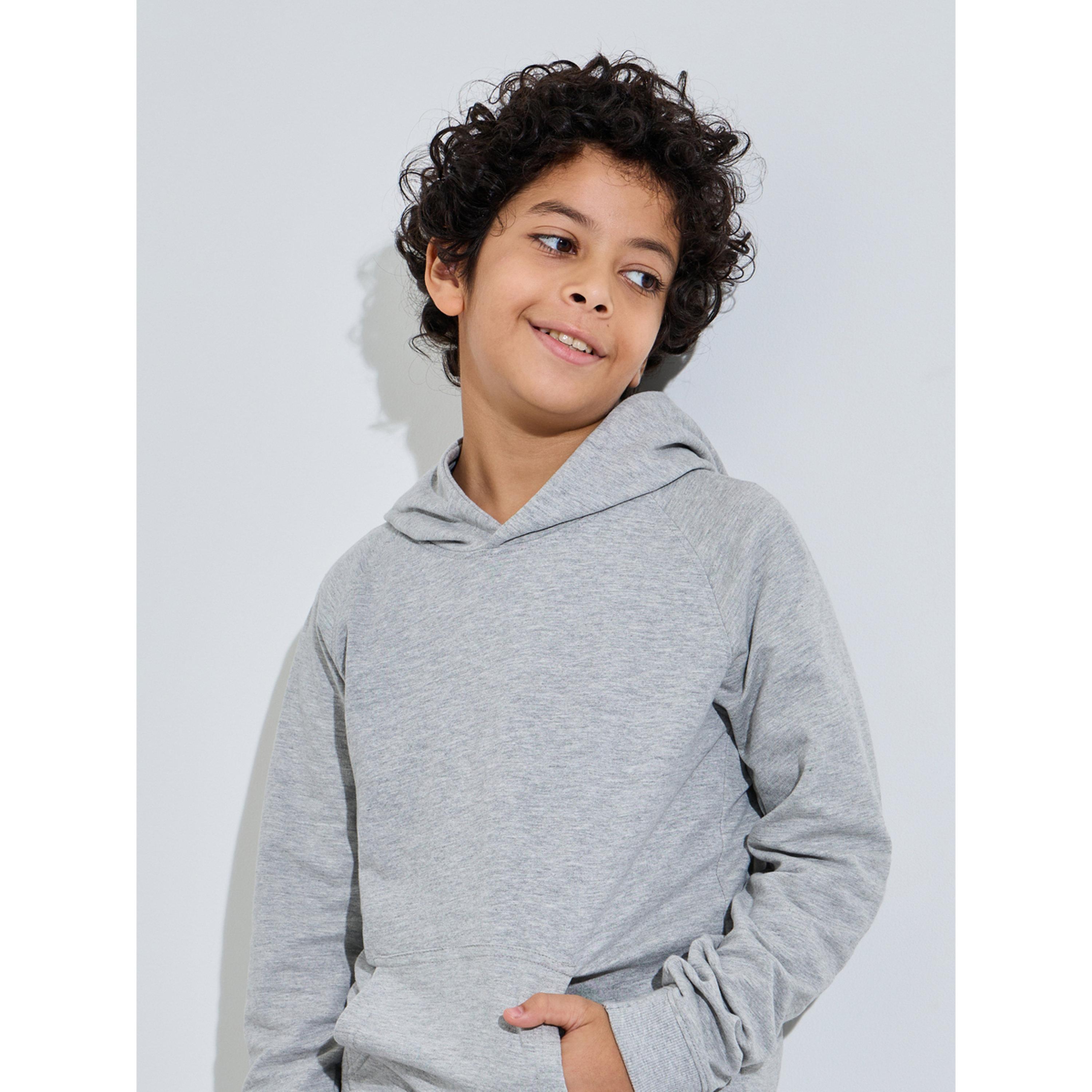 Styli Teen Unisex Grey Regular Fit Cotton Hoodie-boys-clothing-sweatshirts-image-3