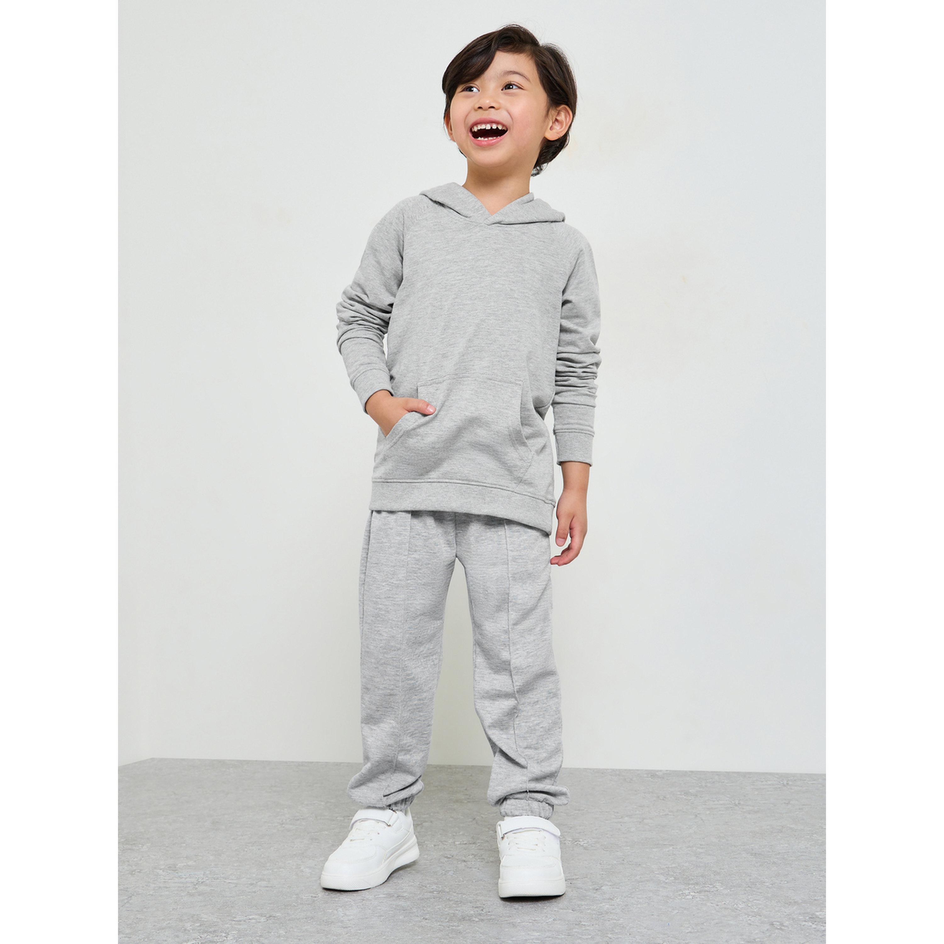 هودي قطن بقصة عادية للجنسين للأطفال-boys-clothing-sweatshirts-image-2