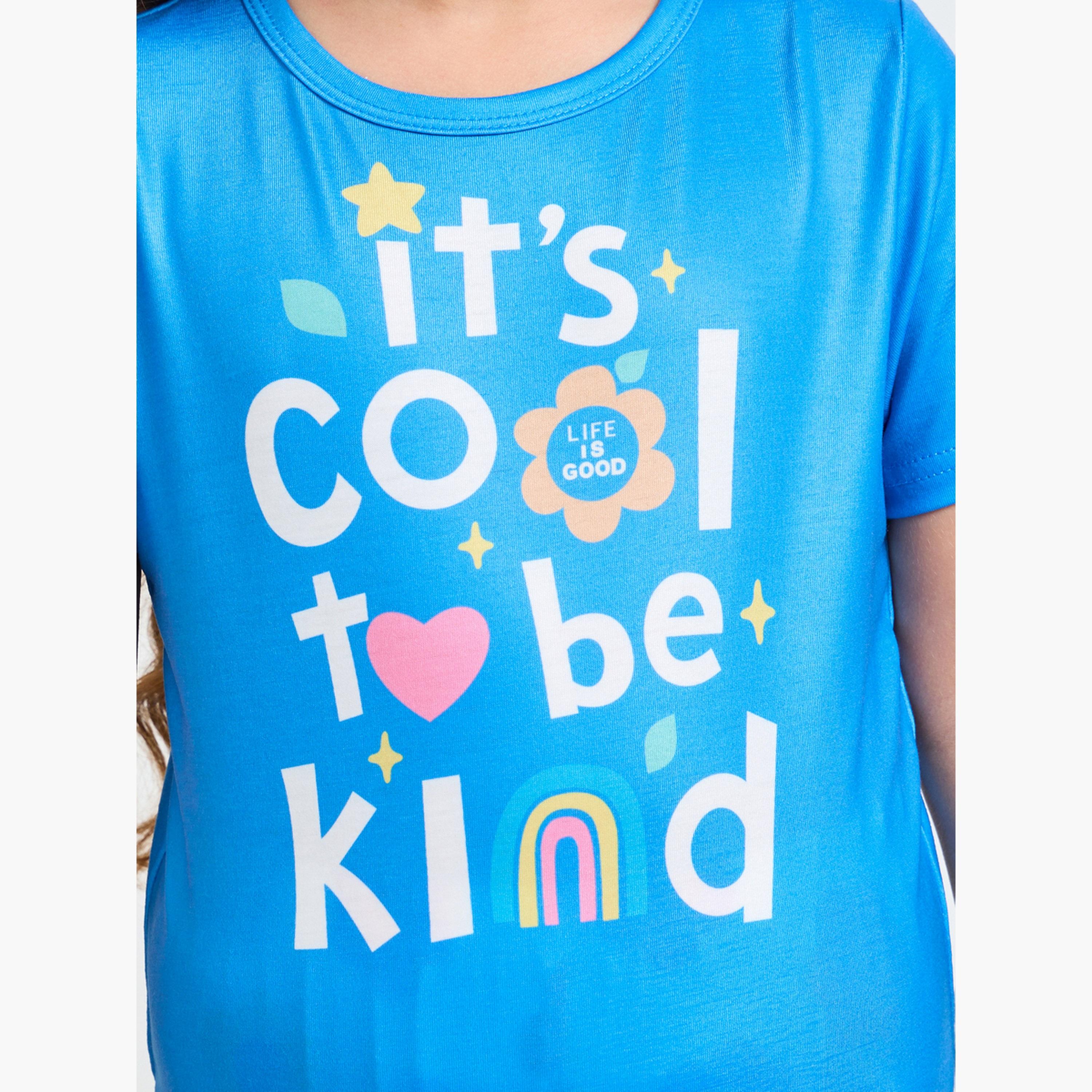 طقم بيجاما من بنطال وتيشيرت بطبعة زهور اللؤلؤ للبنات-girls-clothing-nightwear-image-5