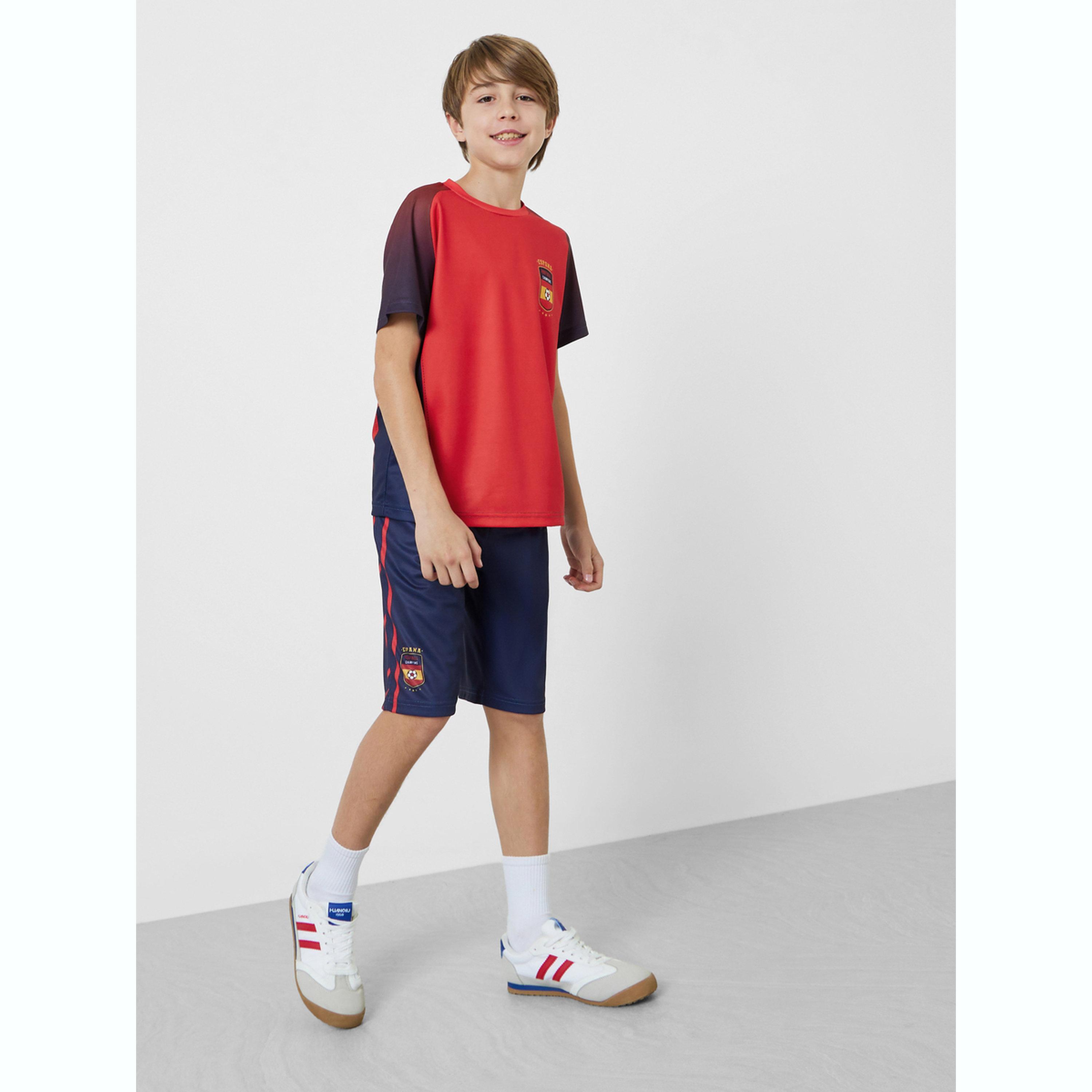 مجموعة من شورت وتيشيرت جيرسي بطبعة مستوحاة من كرة القدم-boys-clothing-setsandcoords-image-2