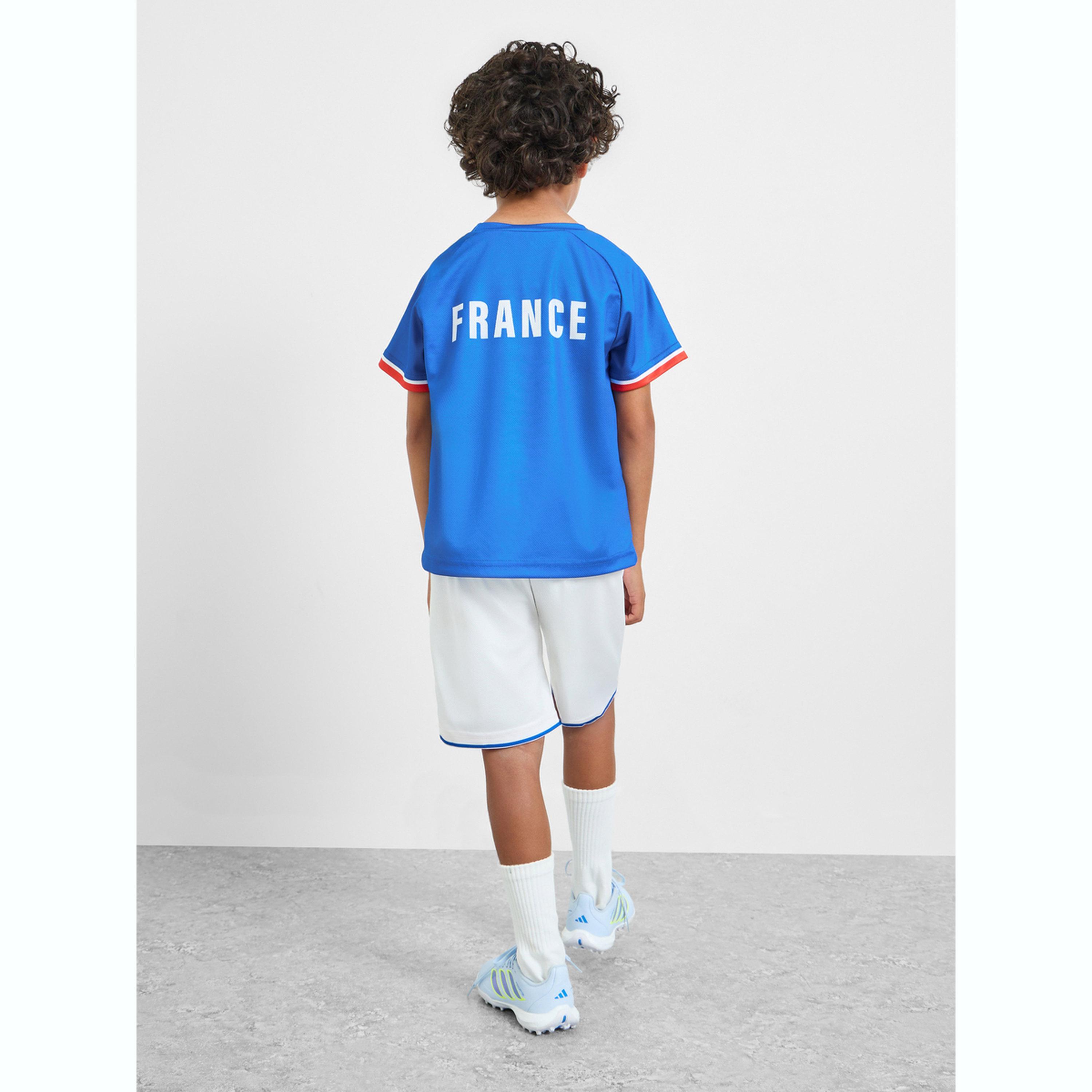 مجموعة للأطفال من شورت وتيشيرت جيرسي بطبعات فرنسا مستوحاة من كرة القدم-boys-clothing-setsandcoords-image-3