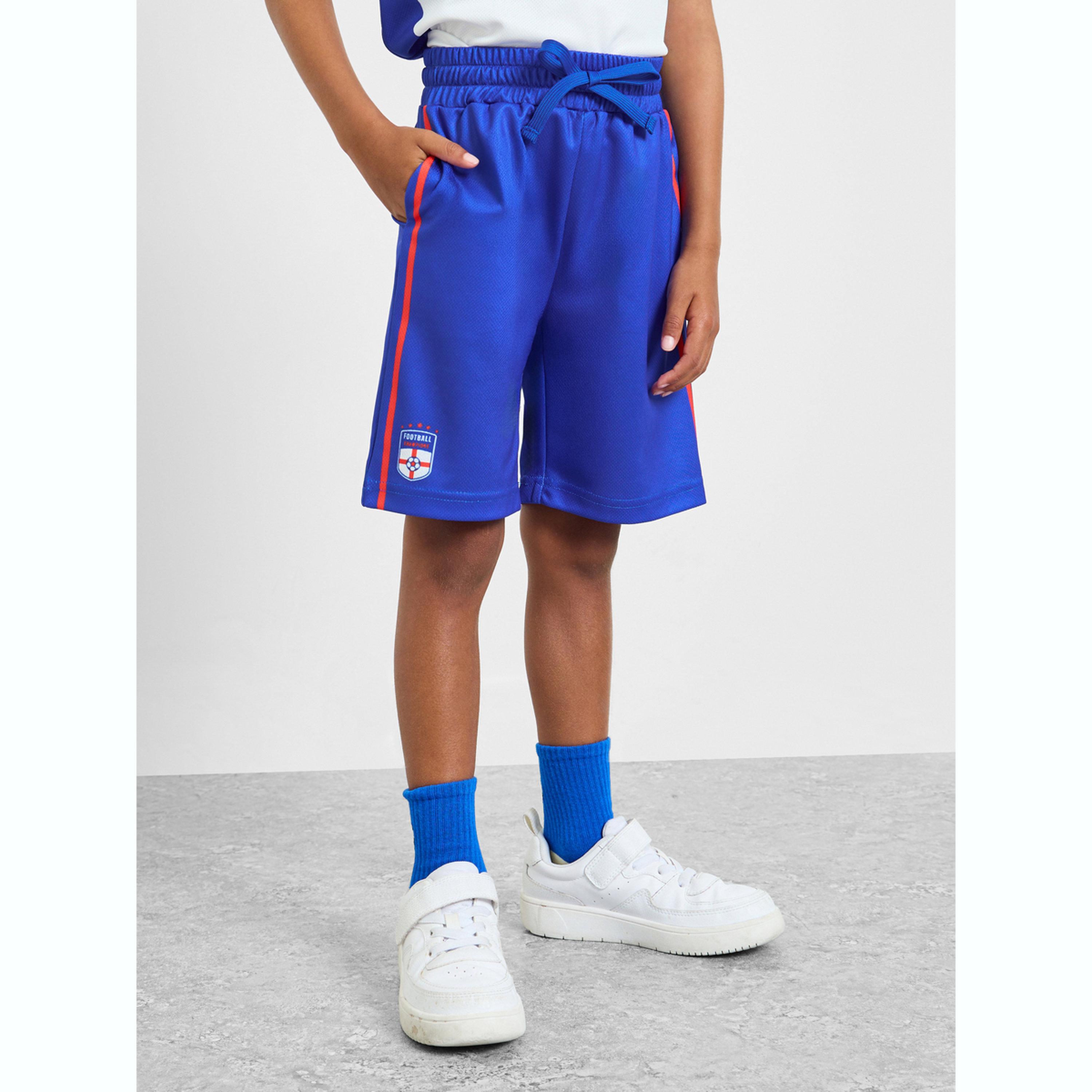 مجموعة للأطفال من شورت وتيشيرت جيرسي بطبعات إنجلترا مستوحاة من كرة القدم-boys-clothing-sportswear-sets-image-5